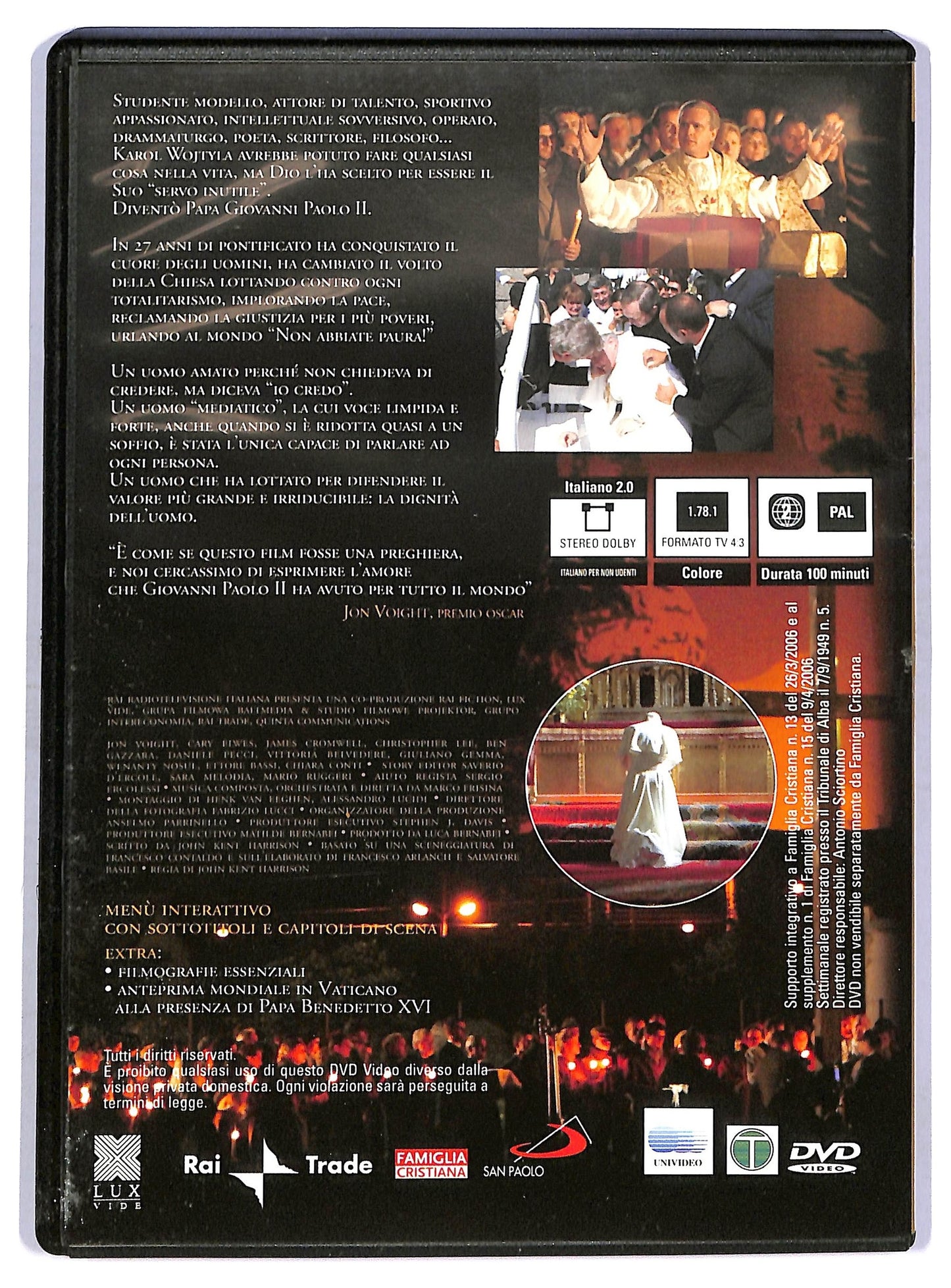 EBOND Giovanni Paolo II : seconda parte EDITORIALE DVD D750238