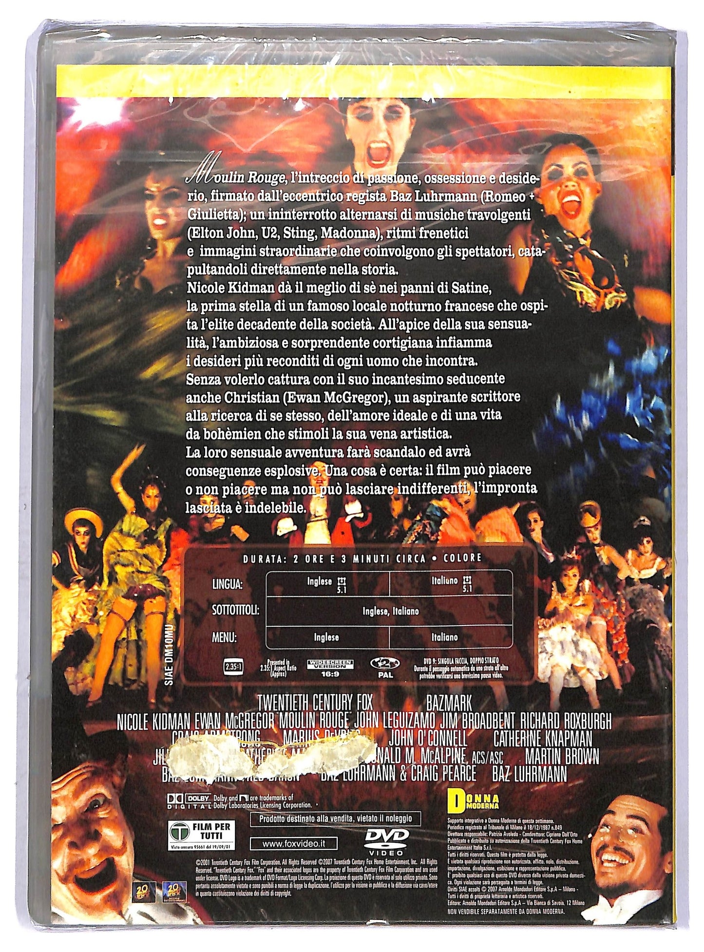 EBOND Moulin Rouge! EDITORIALE DVD D750247