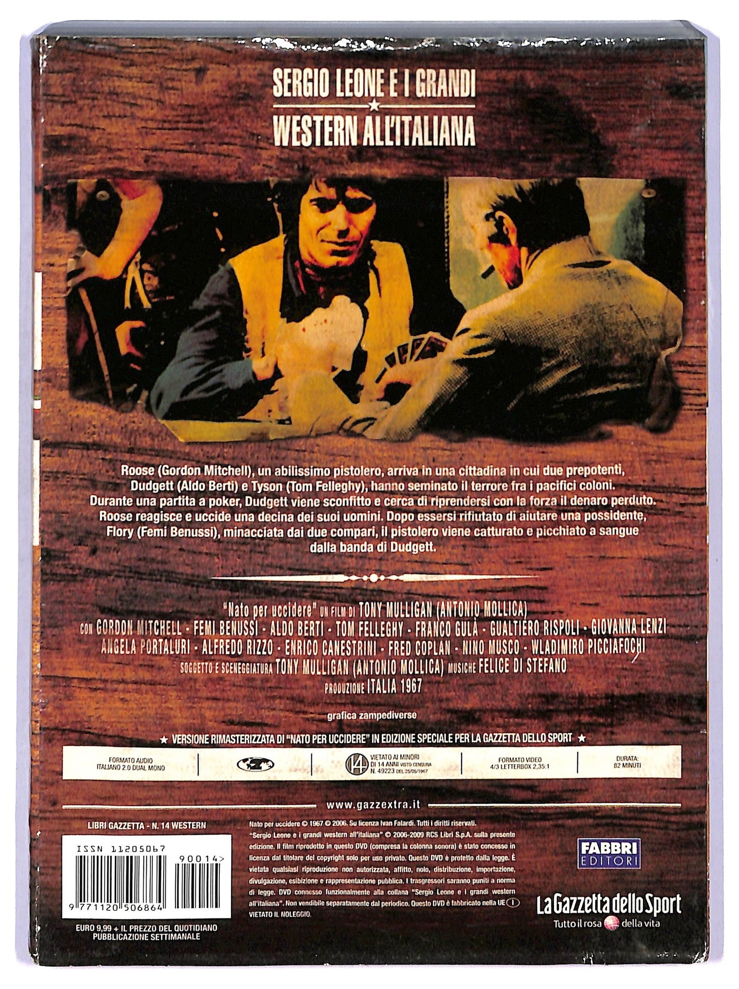 EBOND Nato Per Uccidere Western All'italiana Vol.14 DVD Editoriale D750306