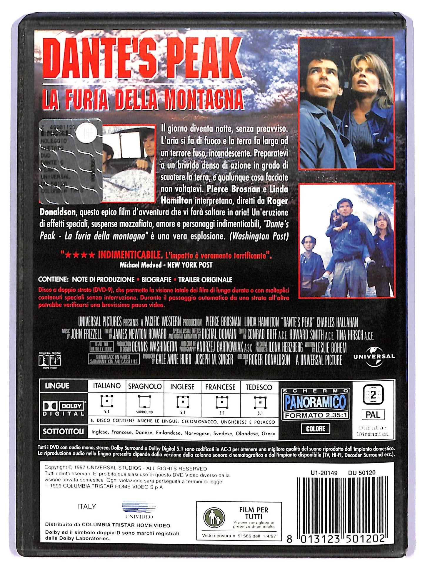 EBOND Dante's Peak - La furia della montagna DVD D750355