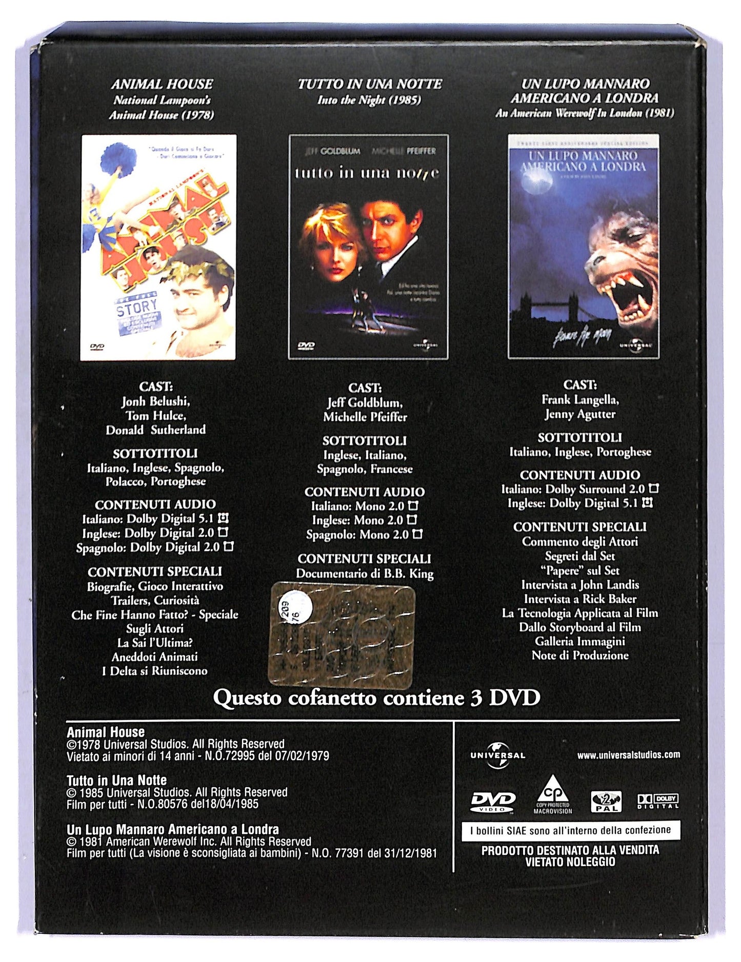 EBOND Animal House DIGIPACK DVD D750439