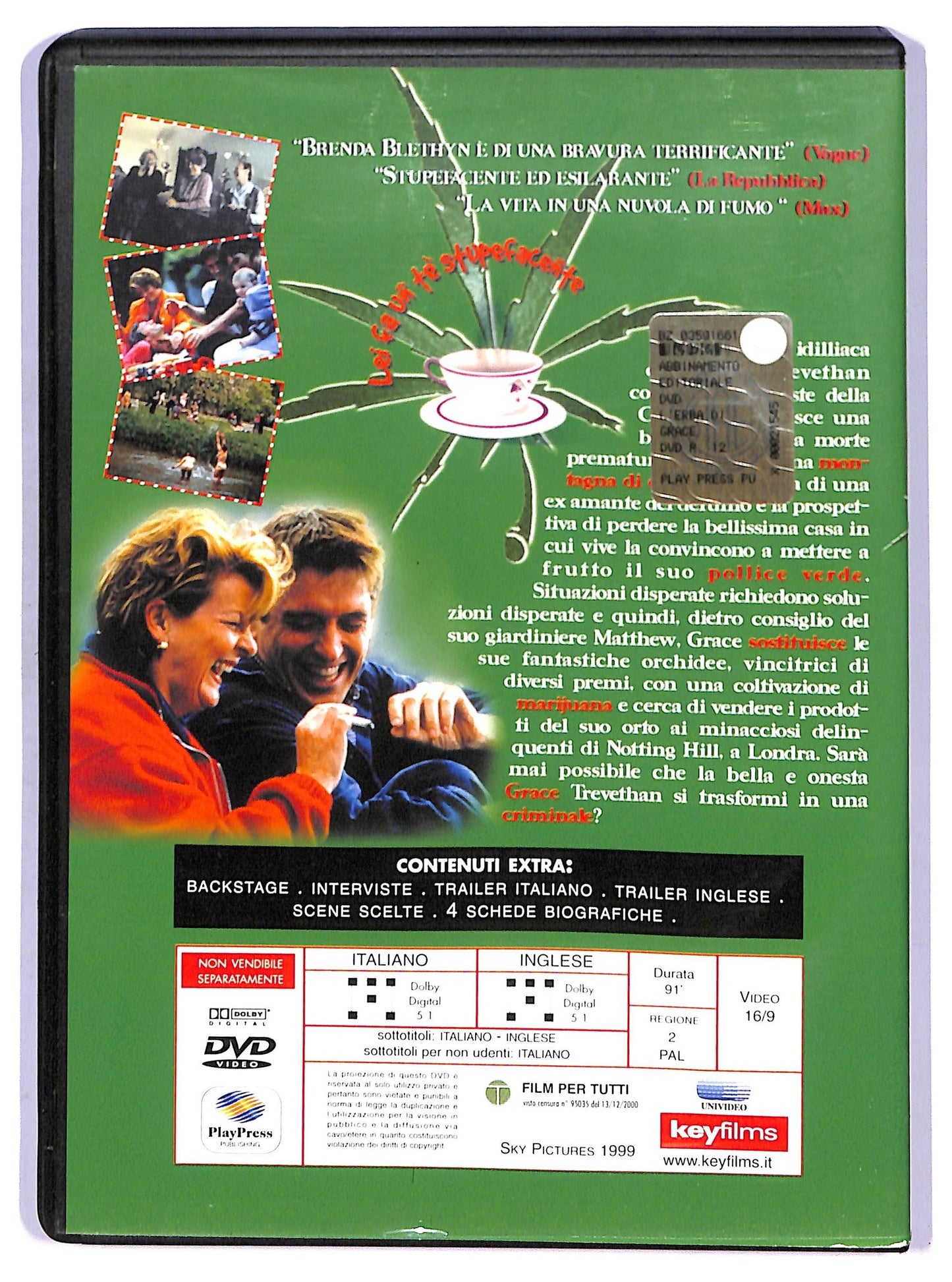 EBOND L'erba di Grace EDITORIALE DVD D750448