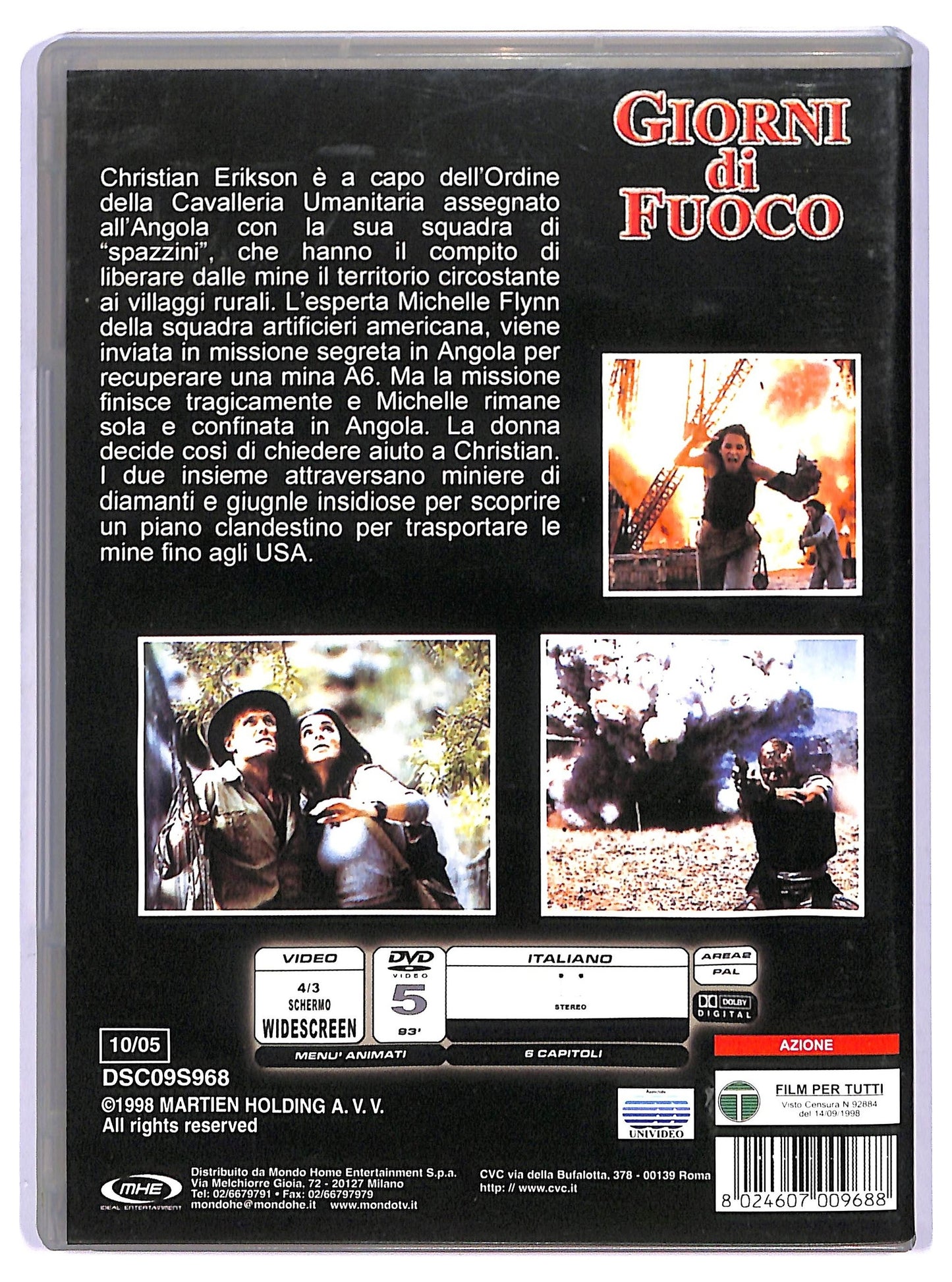 EBOND Giorni di fuoco DVD D750458