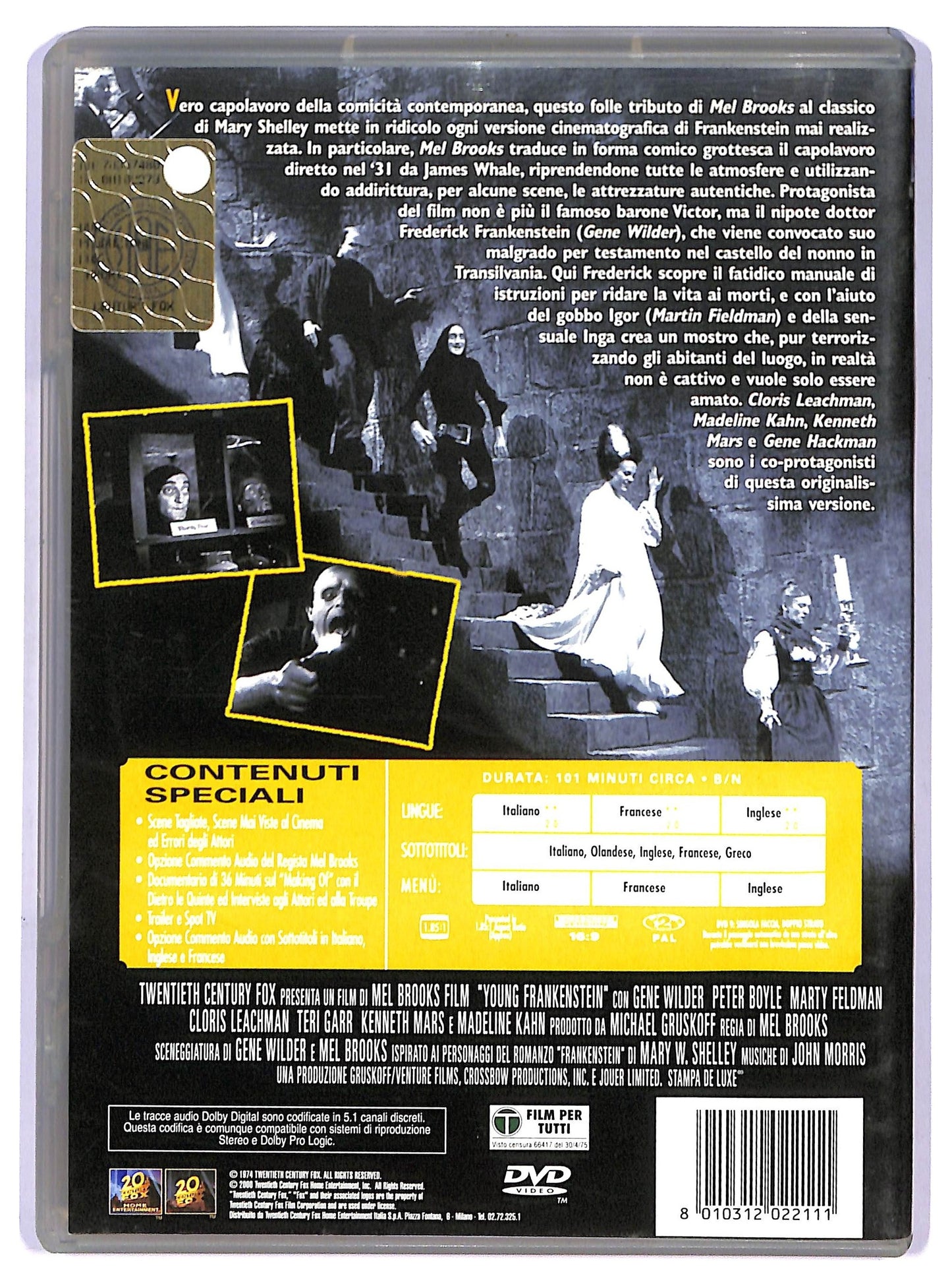EBOND frankenstein junior DVD D750508