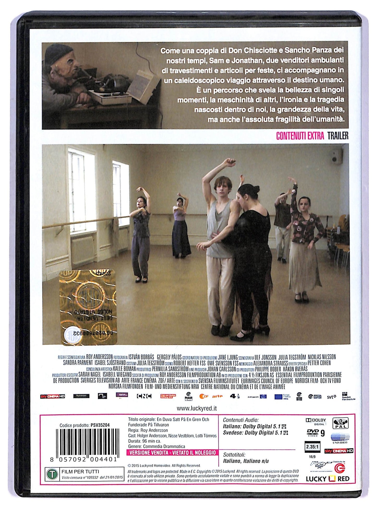 EBOND Un Piccione Seduto Su Un Ramo Riflette Sull'esistenza DVD D750629