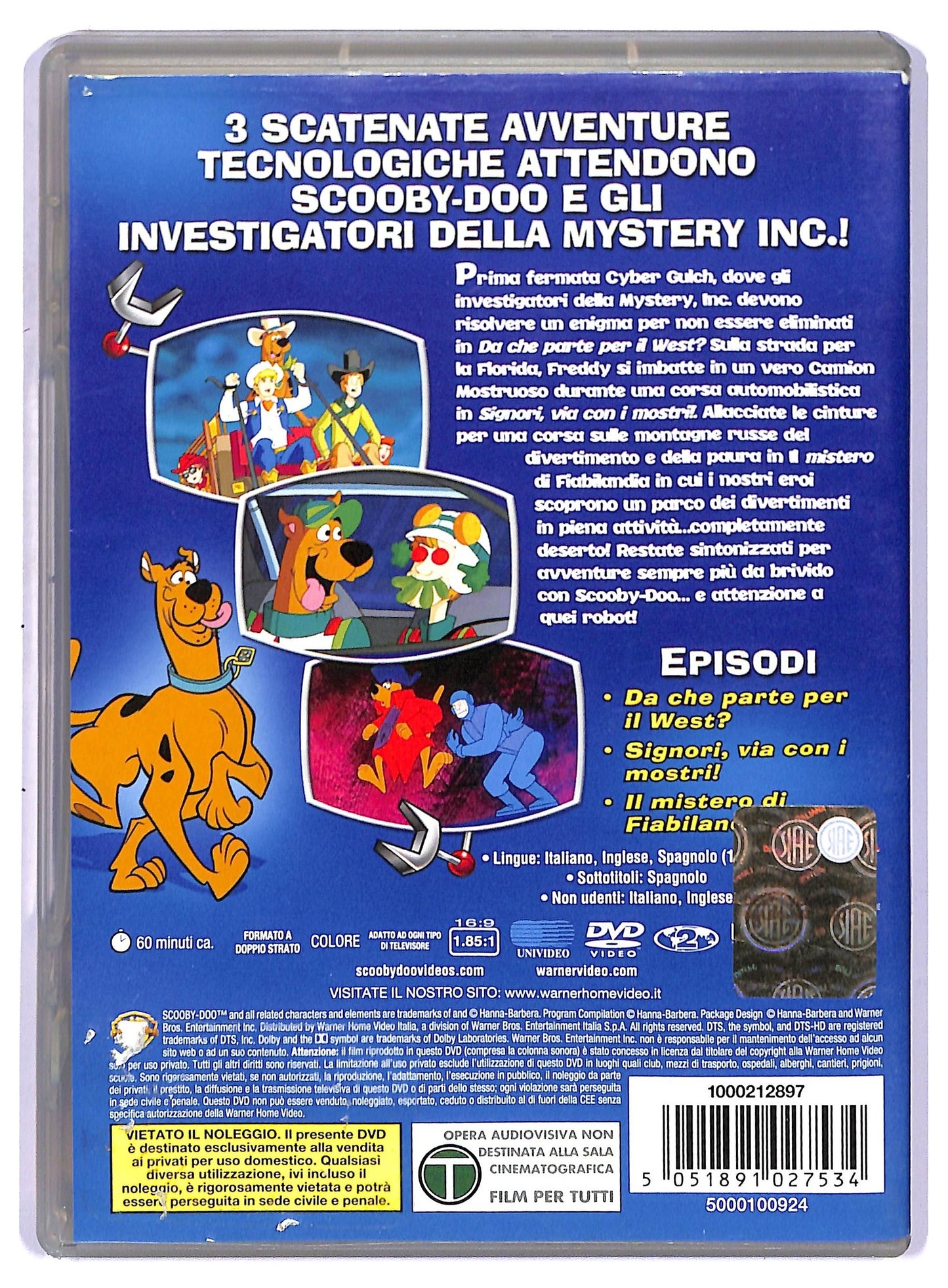EBOND Scooby-Doo e i robot DVD D750650