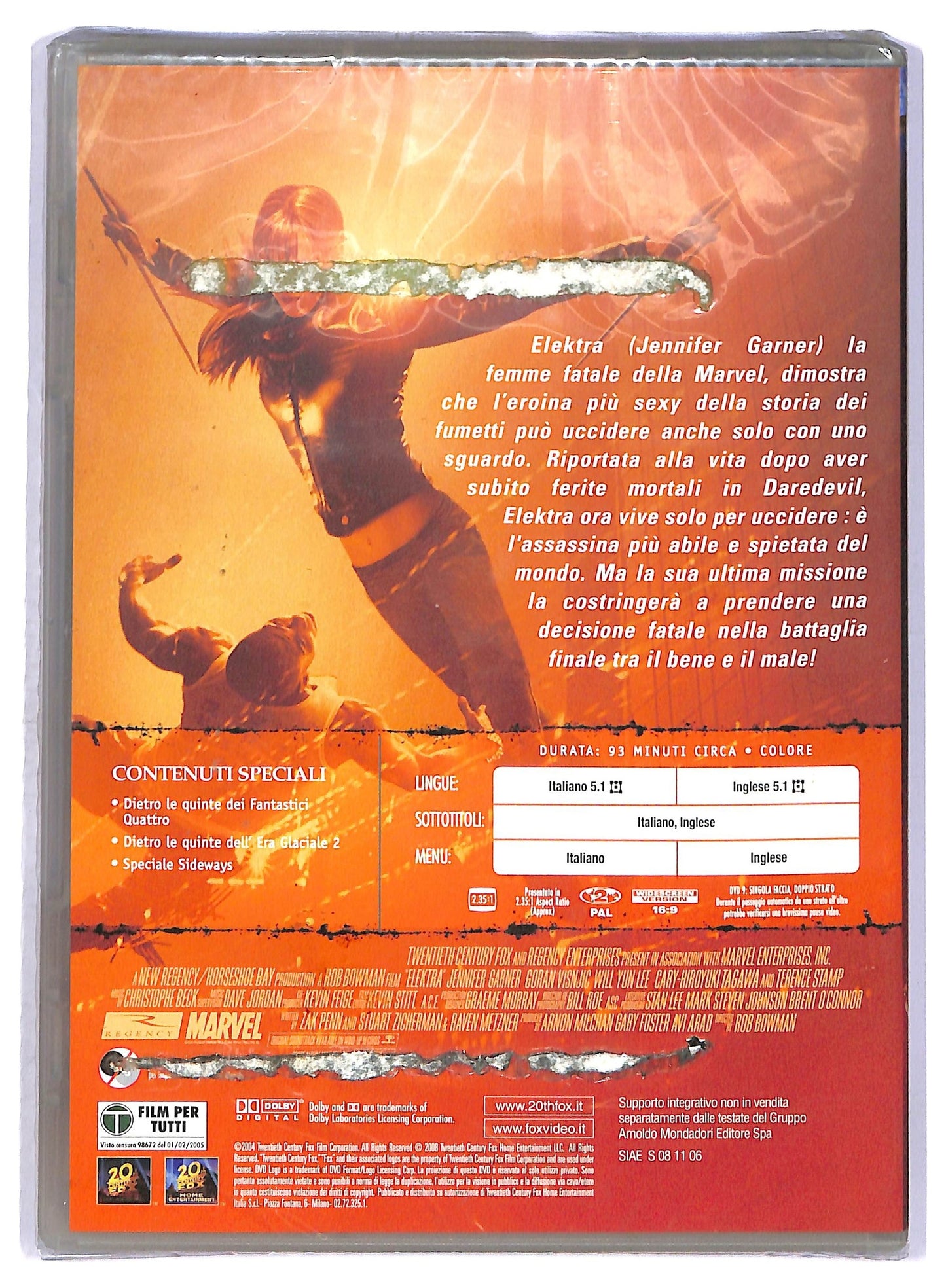 EBOND Elektra EDITORIALE DVD D750713