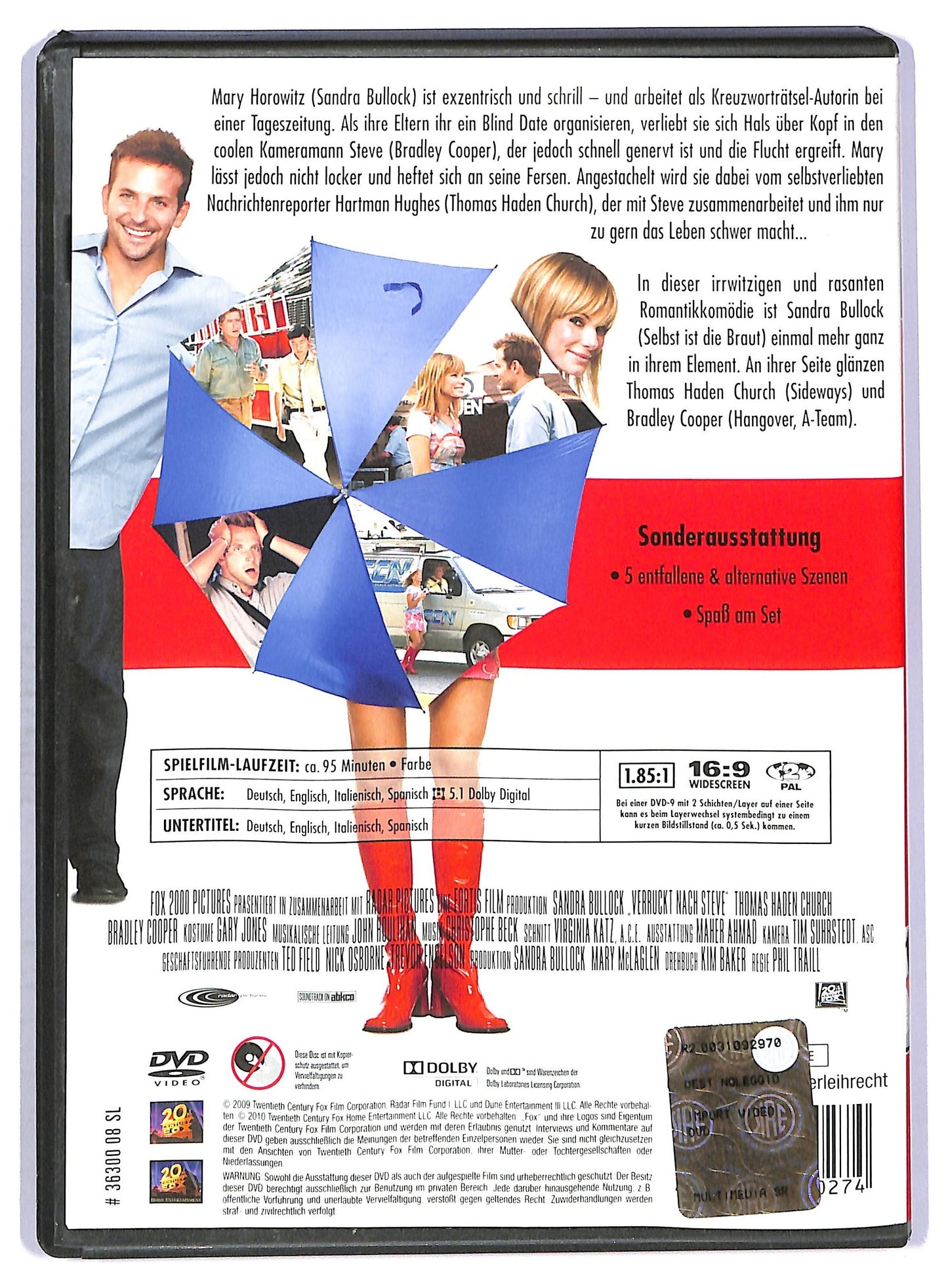 EBOND Verruckt nach Steve NOLEGGIO DVD D750752