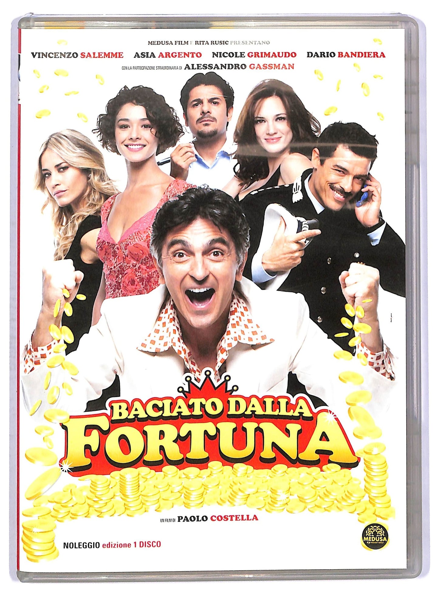 EBOND Baciato dalla fortuna DVD NOLEGGIO D750762