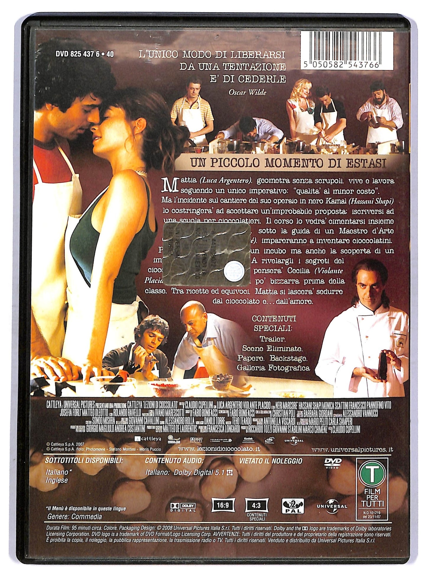 EBOND Lezioni di cioccolato DVD D750816