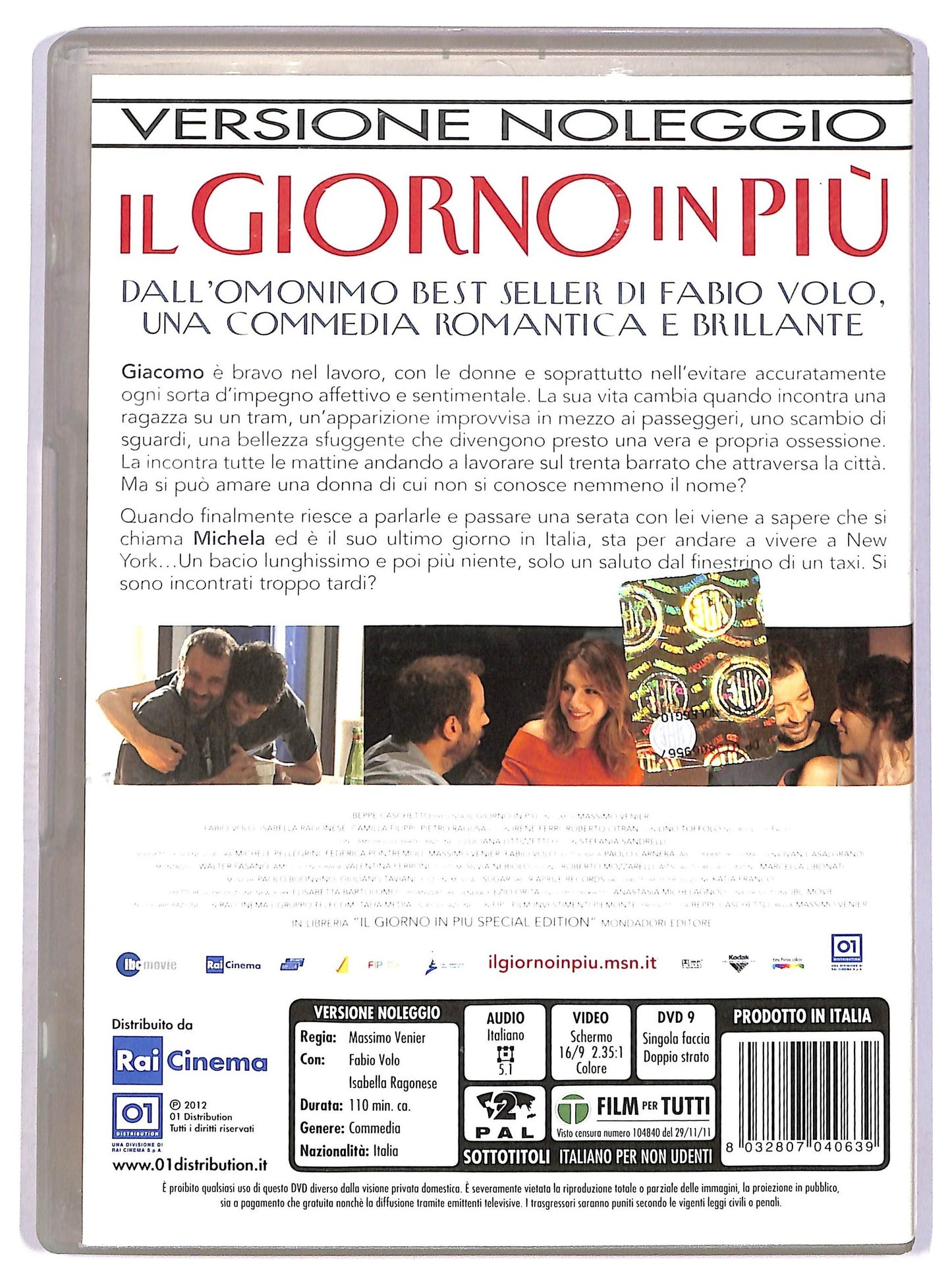 EBOND Il giorno in piu NOLEGGIO DVD D750819