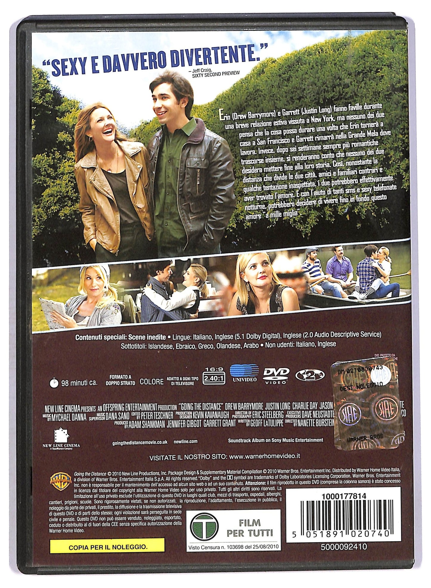 EBOND Amore a mille... miglia NOLEGGIO DVD D750823