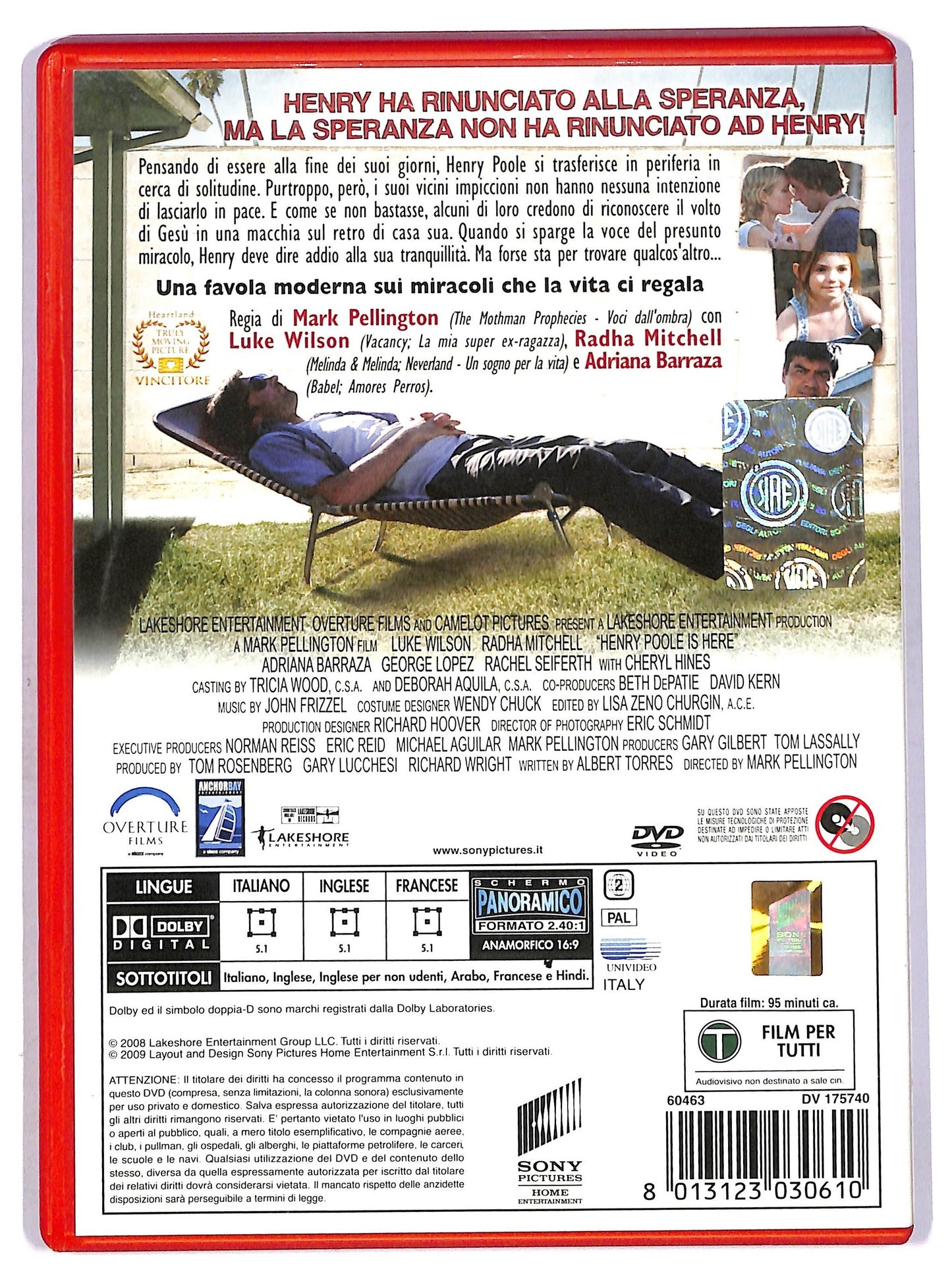 EBOND Henry Poole - Lassu qualcuno ti ama NOLEGGIO DVD D750841