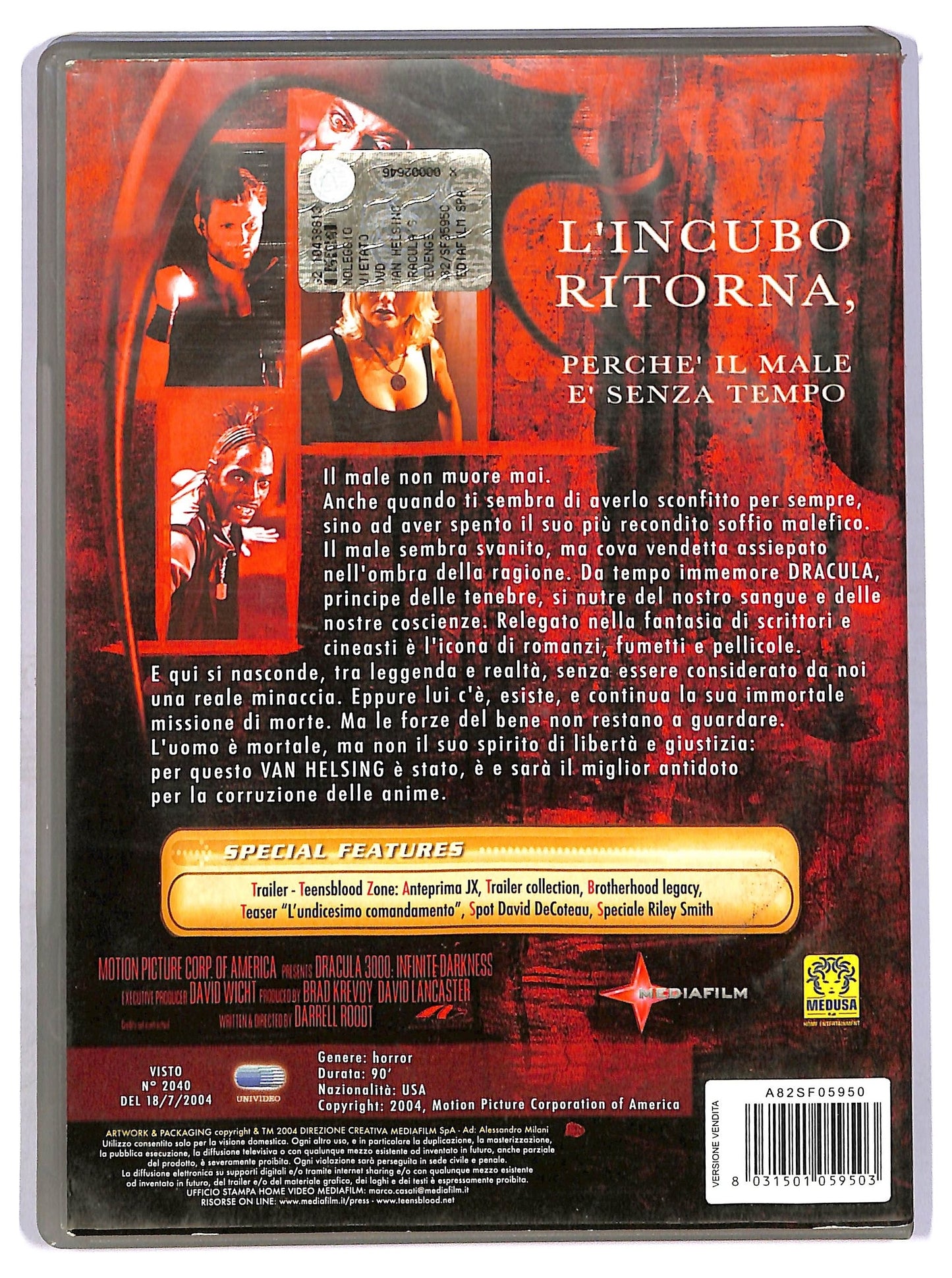 EBOND Van Helsing - Dracula's Revenge DVD D750855