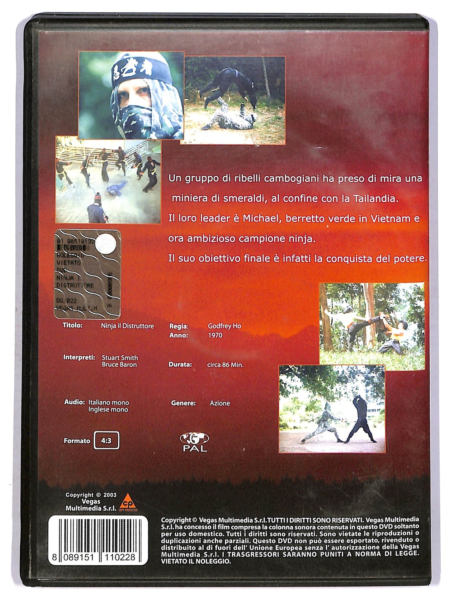 EBOND Ninja Il Distruttore DVD D750861