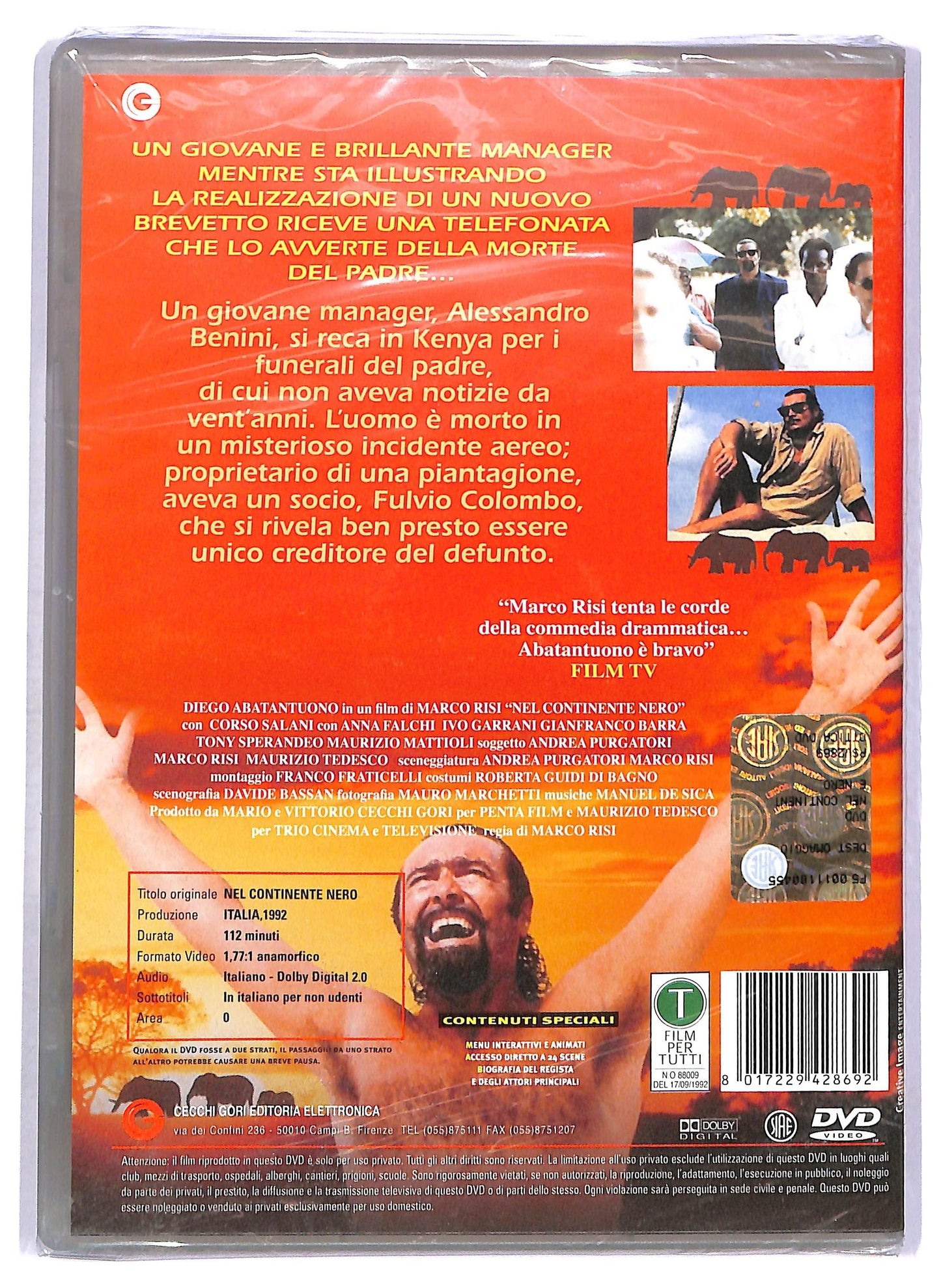 EBOND Nel Continente Nero DVD D751048