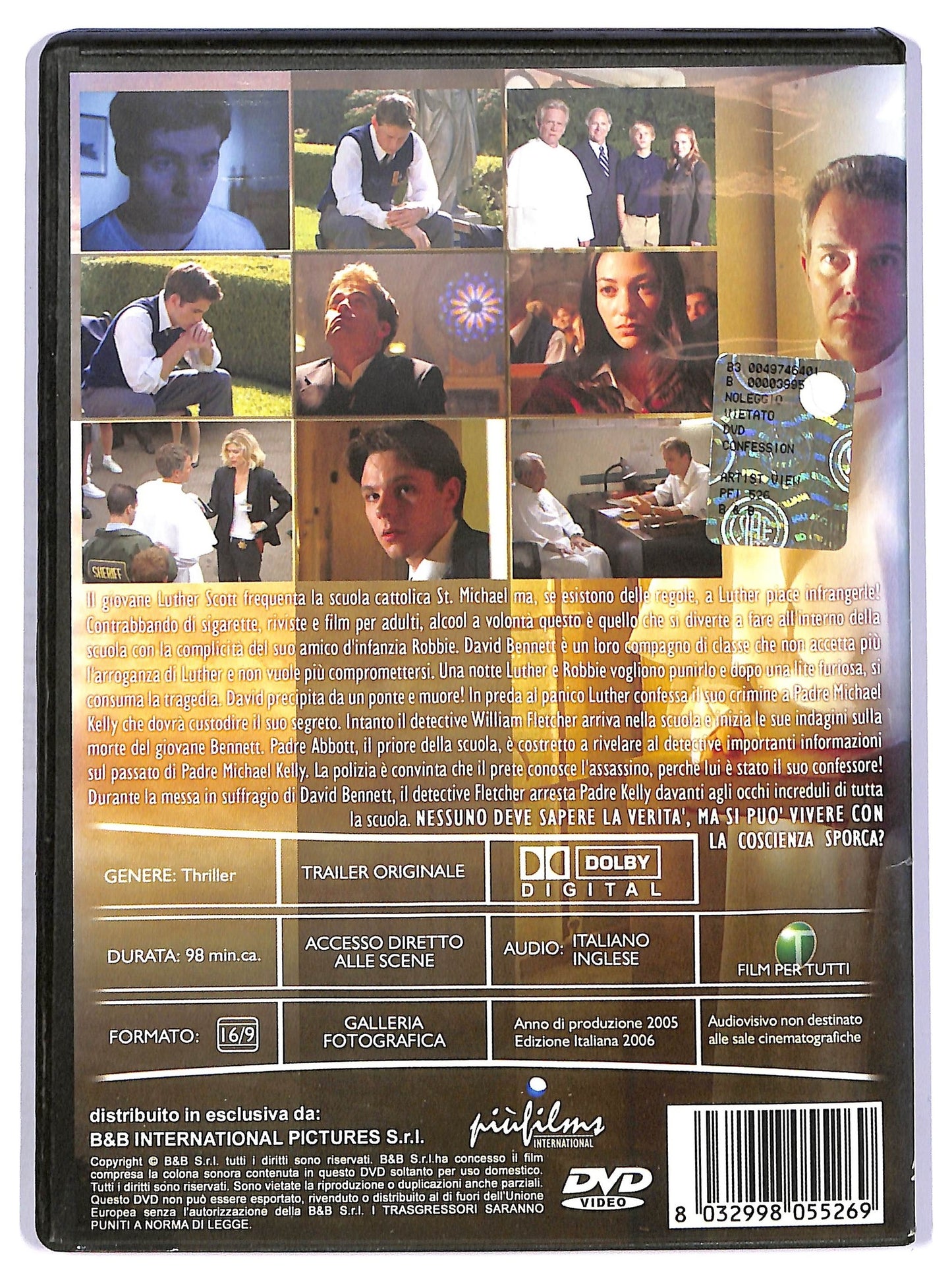 EBOND Confession DVD D751056