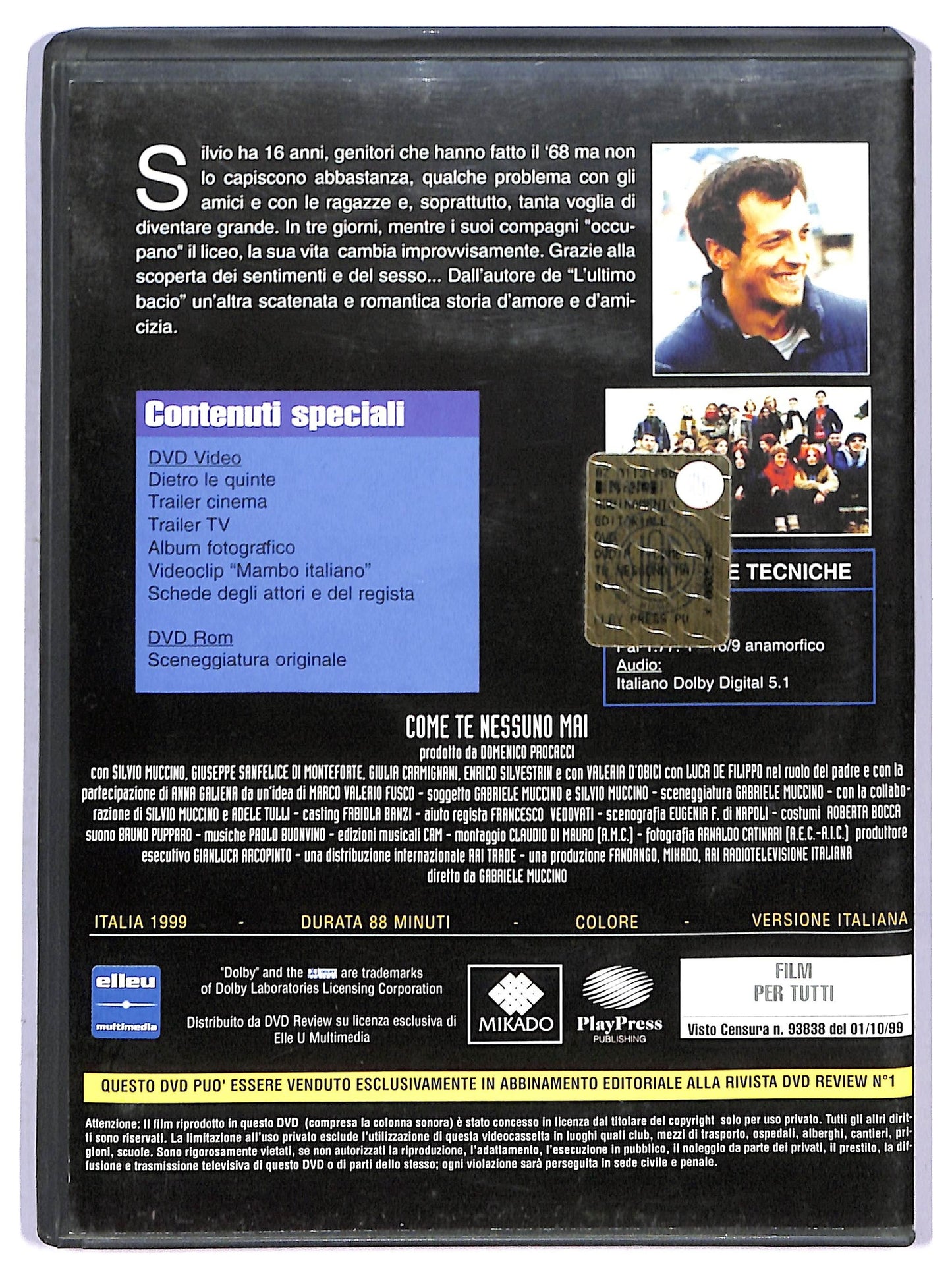 EBOND Come te nessuno mai EDITORIALE DVD D751252