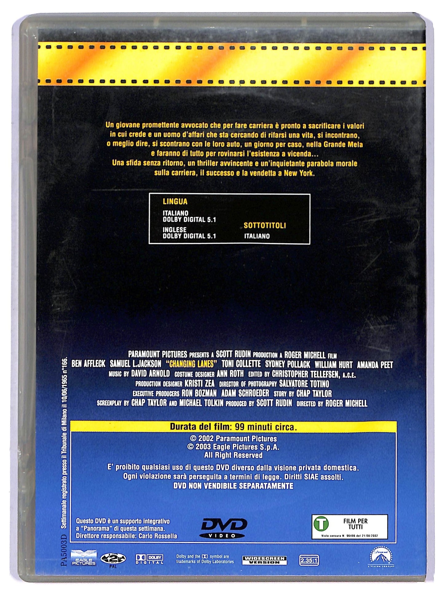 EBOND Ipotesi di reato EDITORIALE DVD D751263