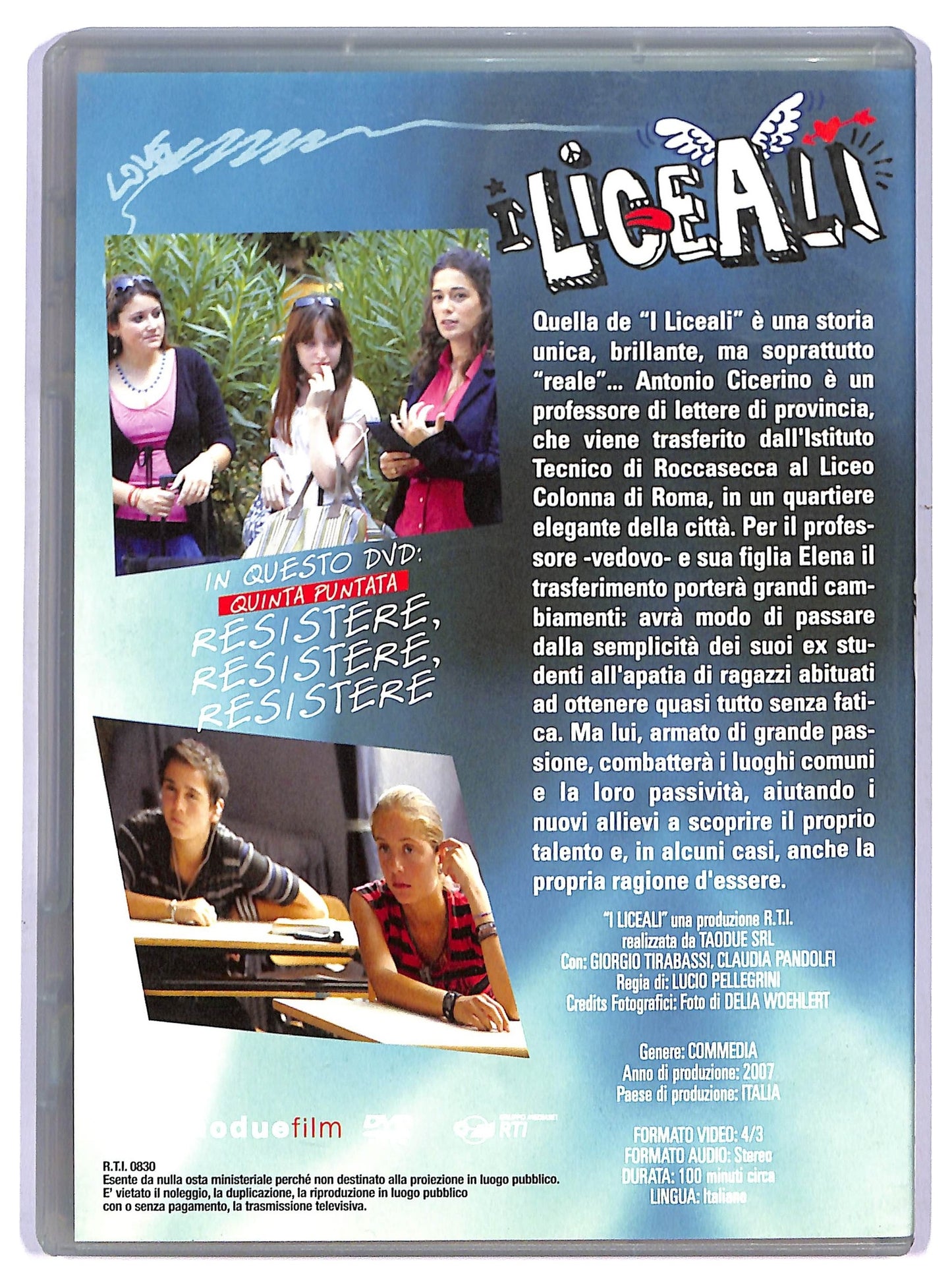 EBOND I Liceali Prima Stagione Episodio 5 EDITORIALE DVD D751307