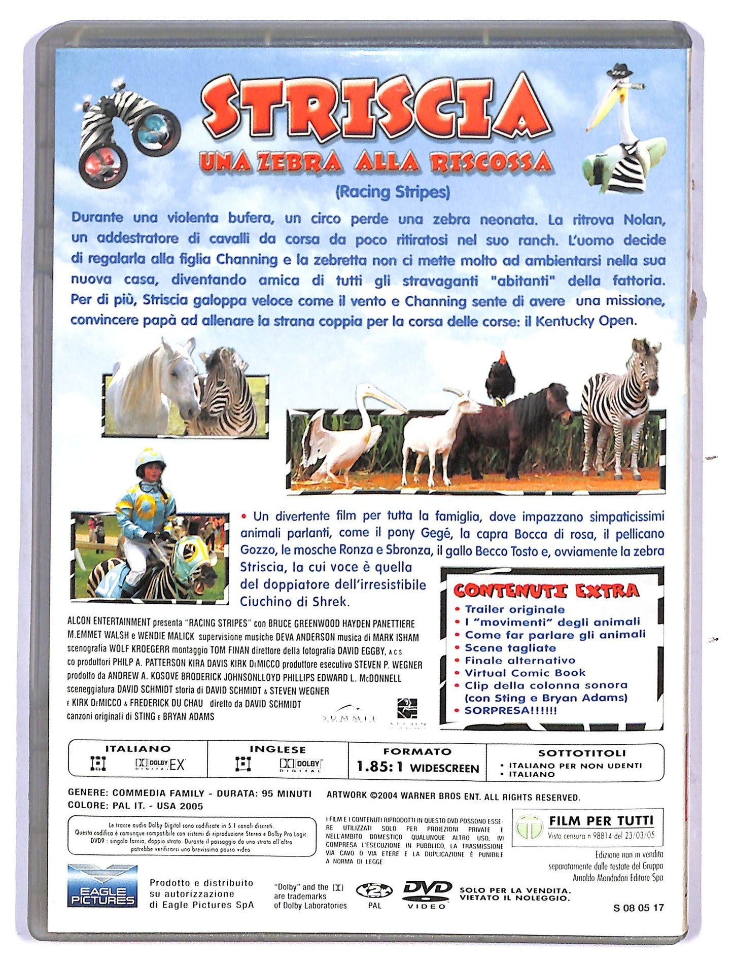 EBOND Striscia, una zebra alla riscossa EDITORIALE DVD D751342