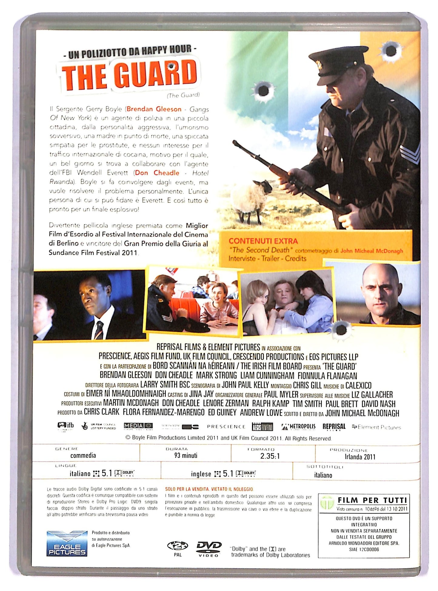EBOND Un poliziotto da happy hour The Guard EDITORIALE DVD D751554