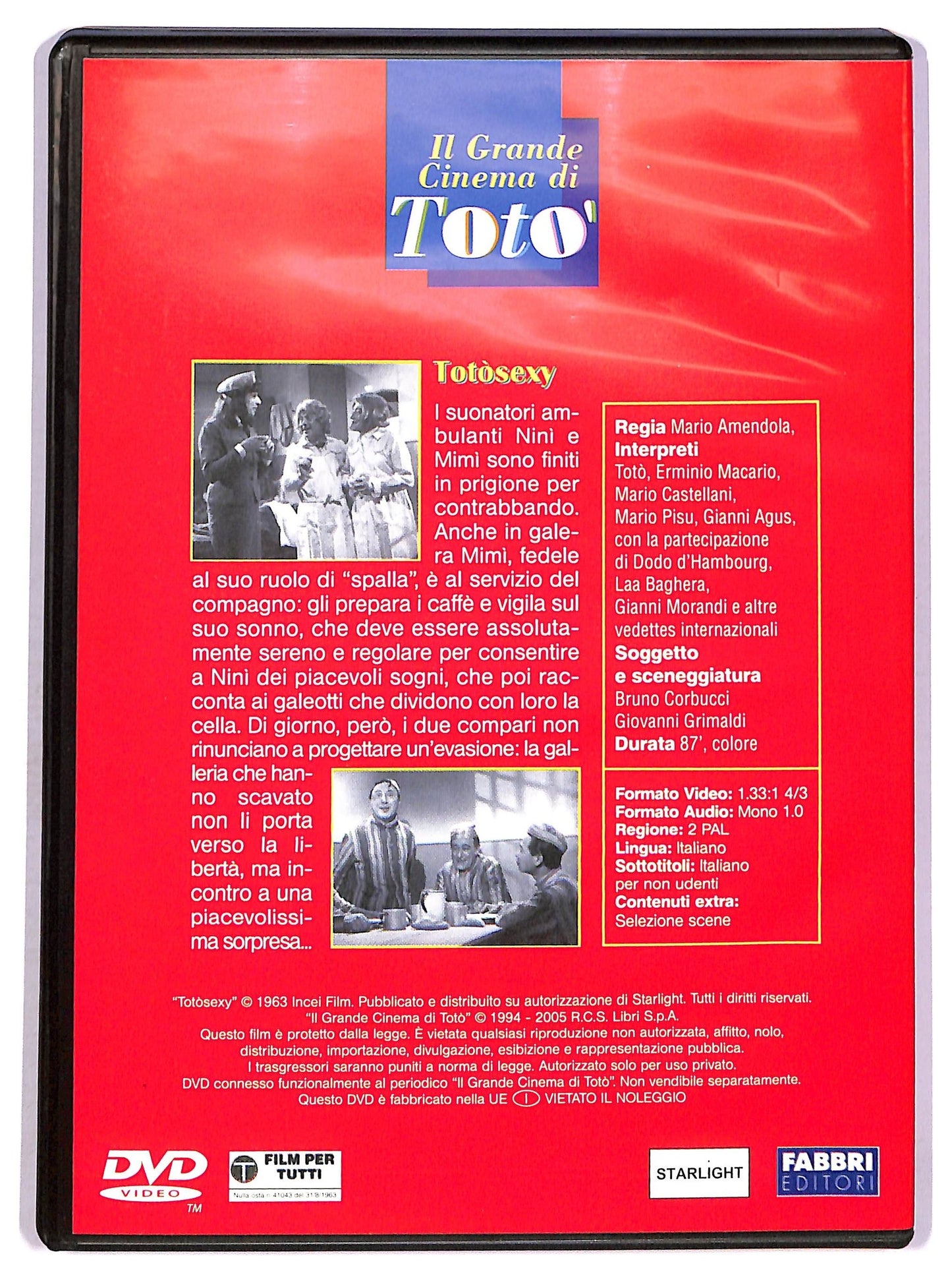 EBOND Toto sexy EDITORIALE DVD D751715