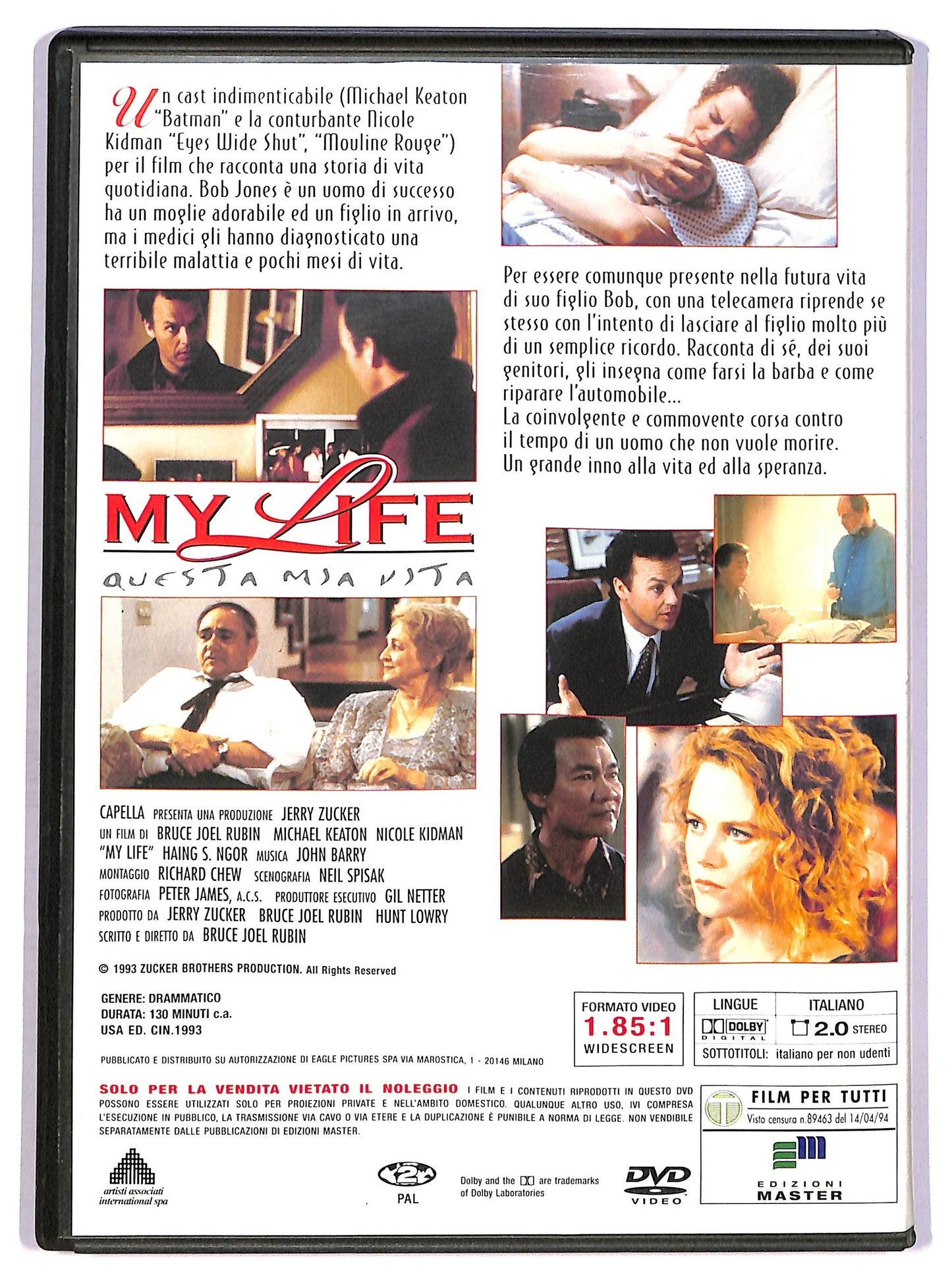 EBOND My Life - Questa mia vita SLIMCASE EDITORIALE DVD D751733