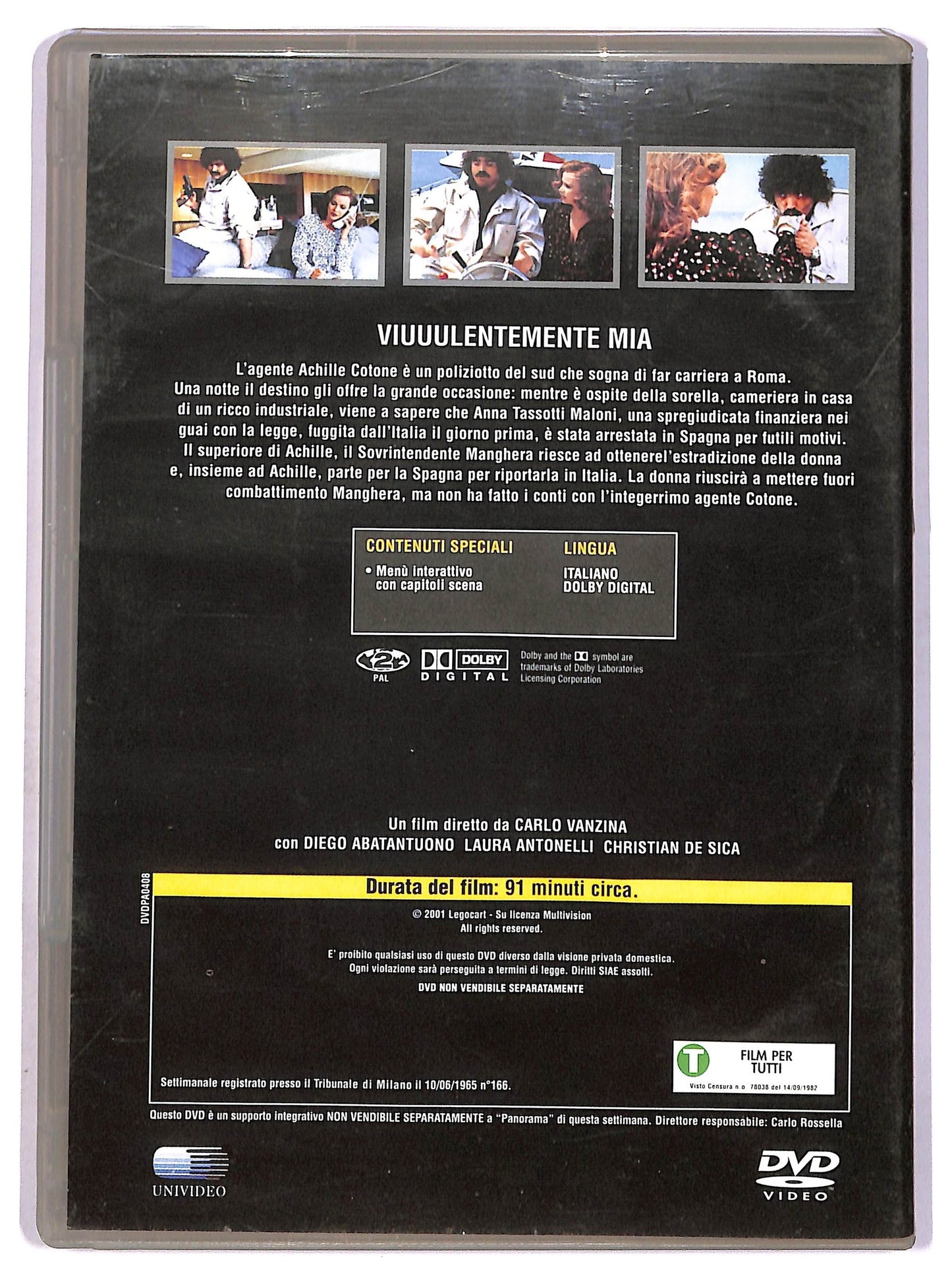 EBOND Viuuulentemente mia EDITORIALE DVD D751758