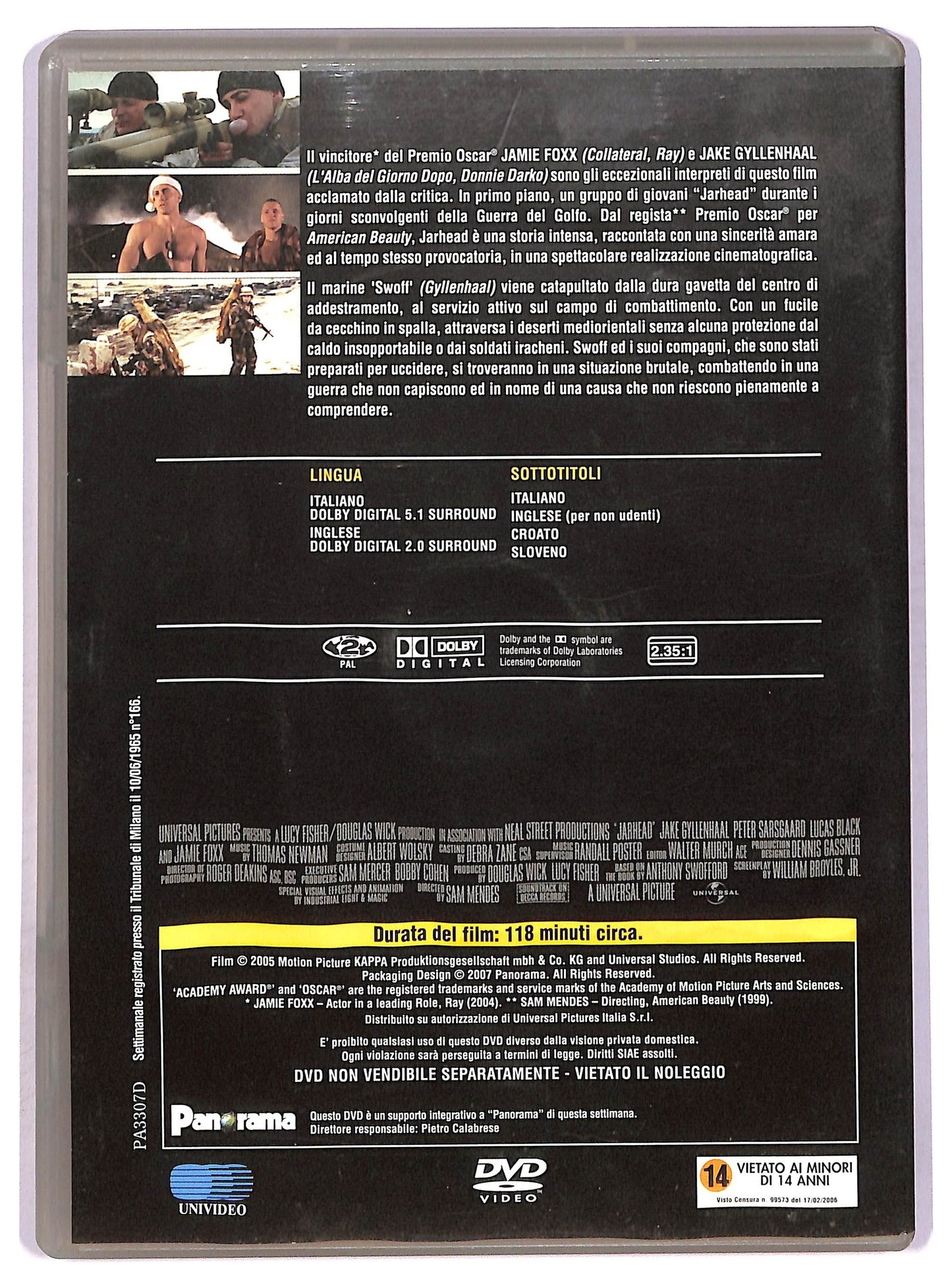 EBOND Jarhead EDITORIALE DVD D751811