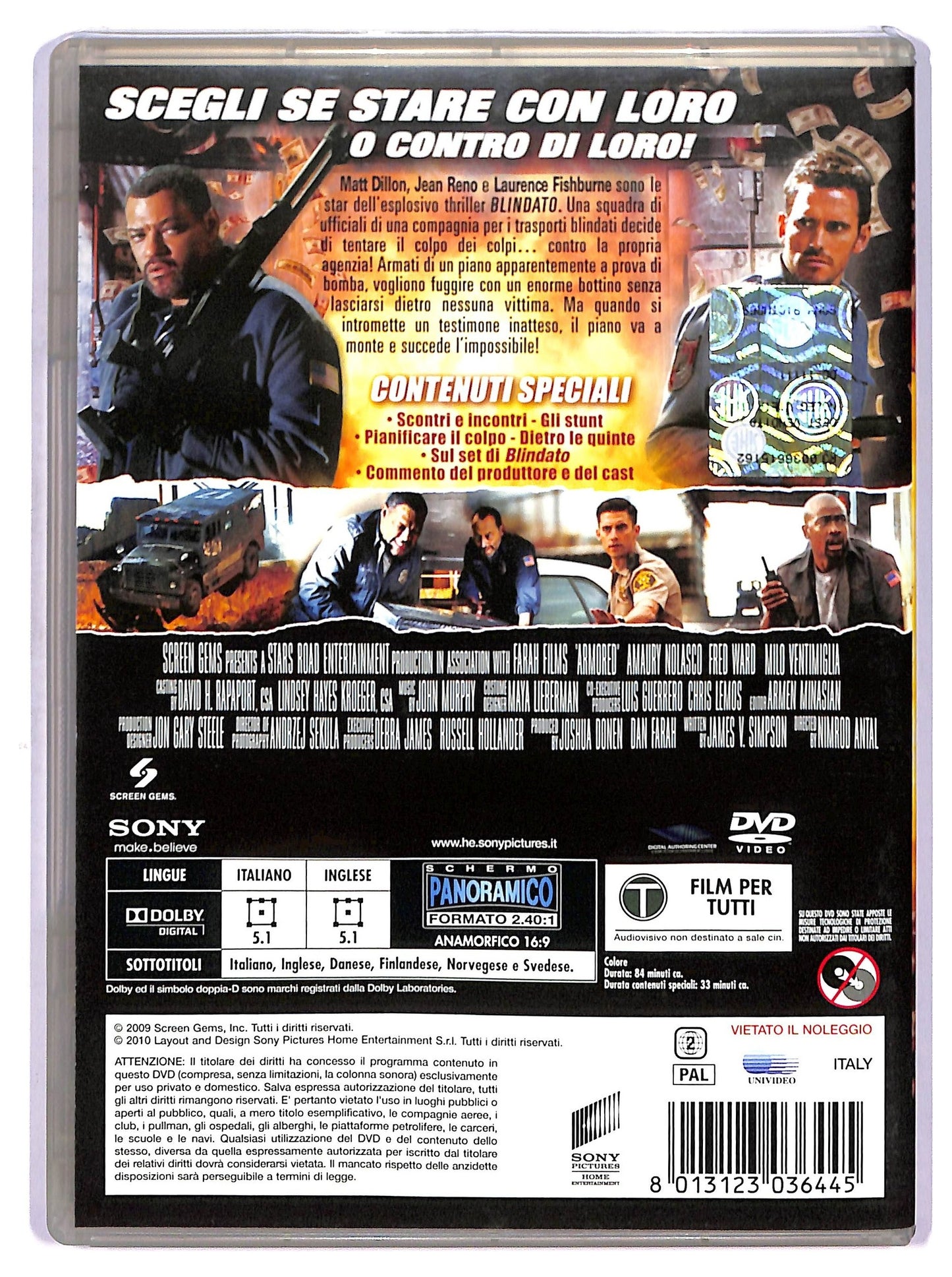 EBOND Blindato DVD D752040