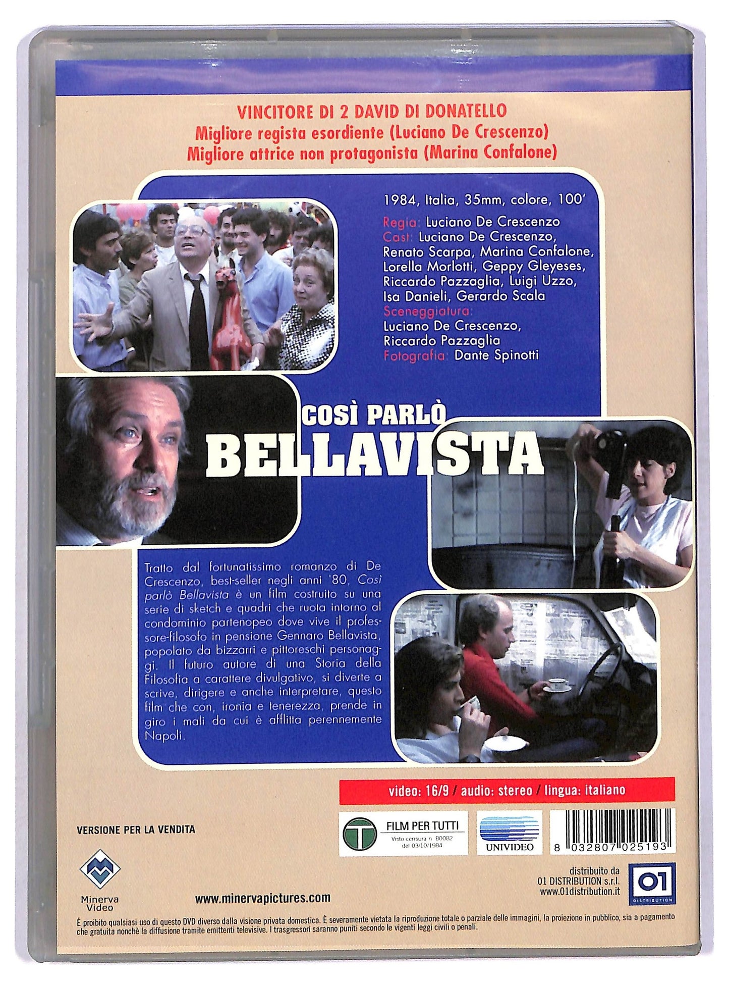 EBOND cosi parlo bellavista DVD D752504