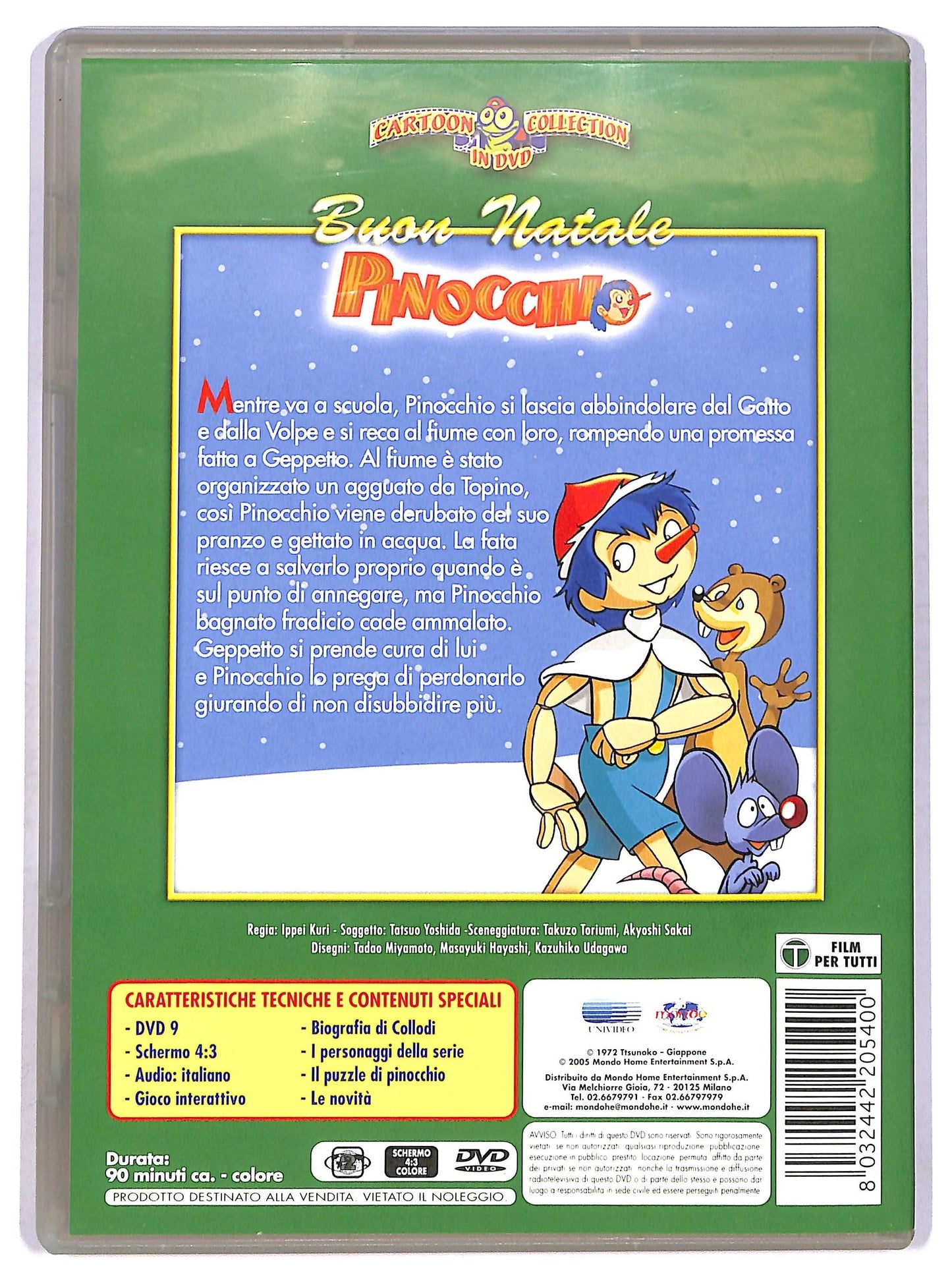 EBOND Buon Natale Pinocchio DVD D752506
