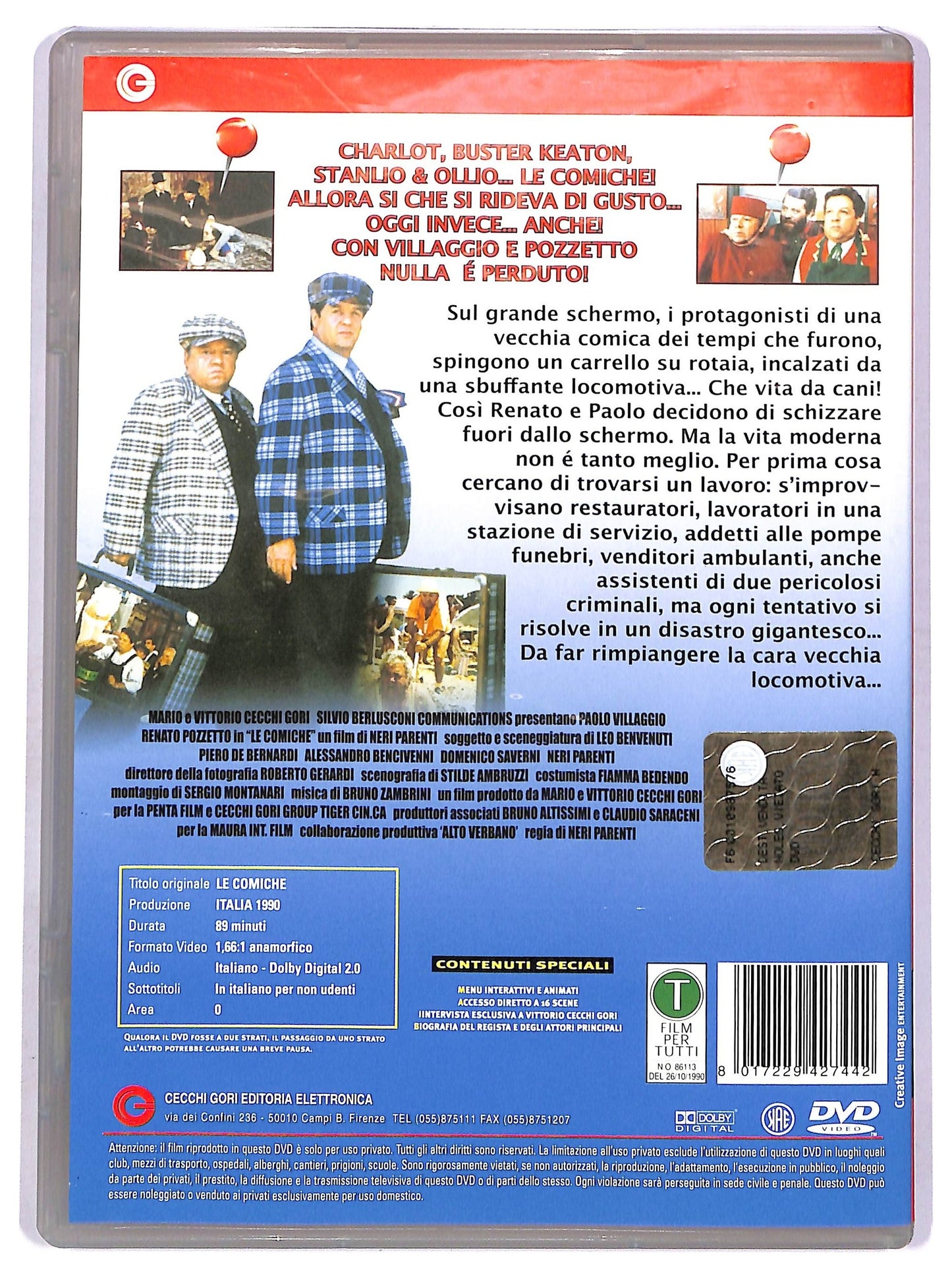 EBOND Le Comiche DVD D752538