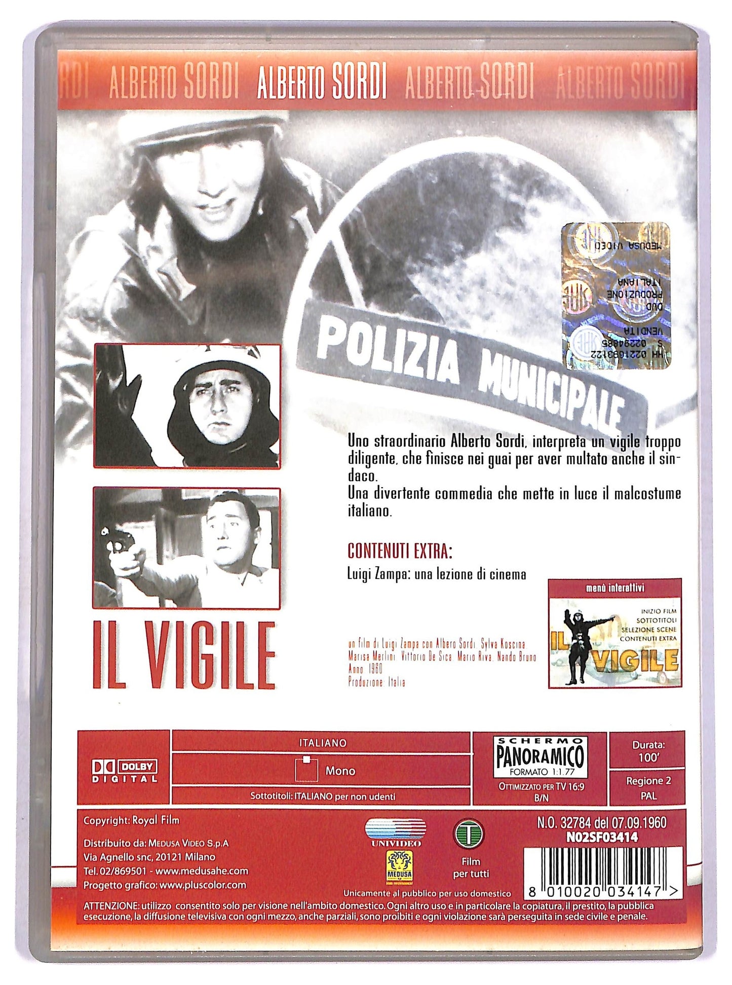 EBOND Il vigile DVD D752539
