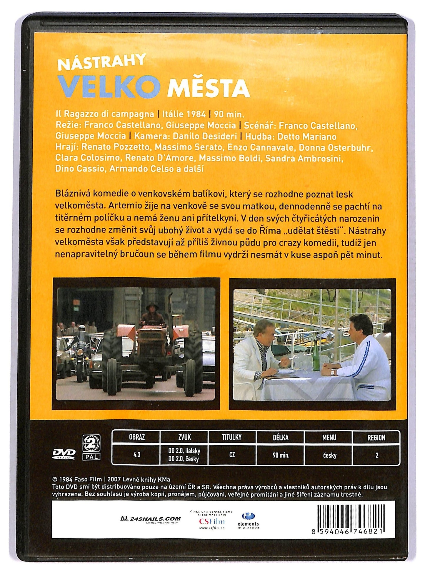 EBOND Il ragazzo di campagna versione ceca - Nastrahy velkoměsta DVD D752550