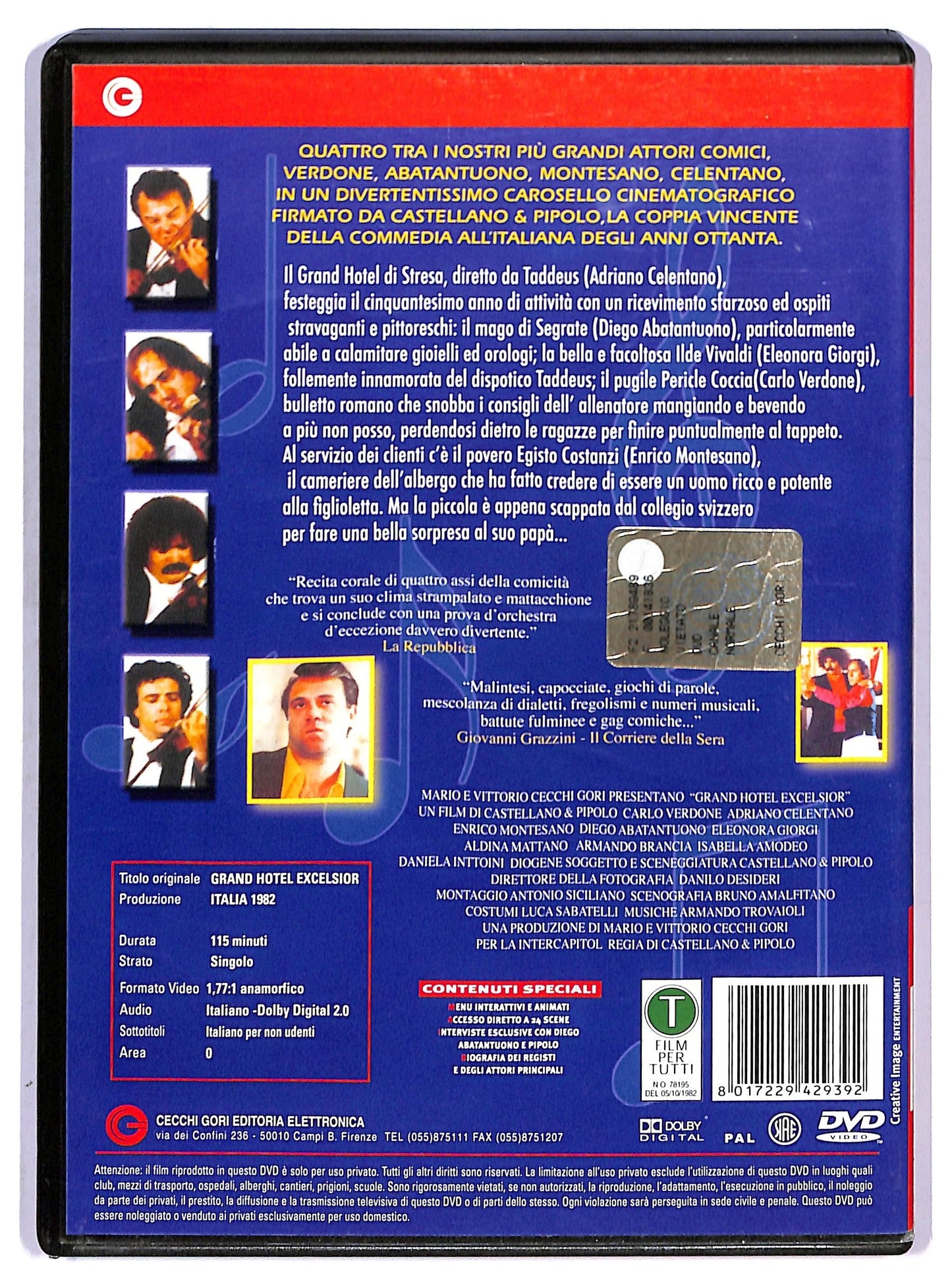 EBOND Grand Hotel Excelsior DVD D752608