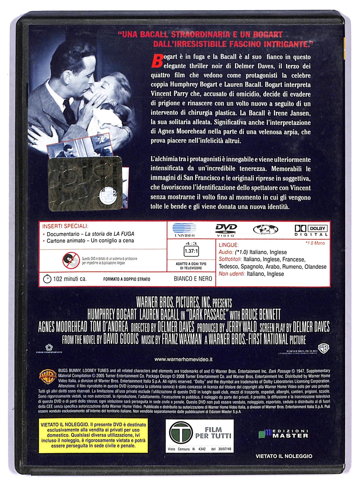 EBOND La fuga EDITORIALE DVD D752633