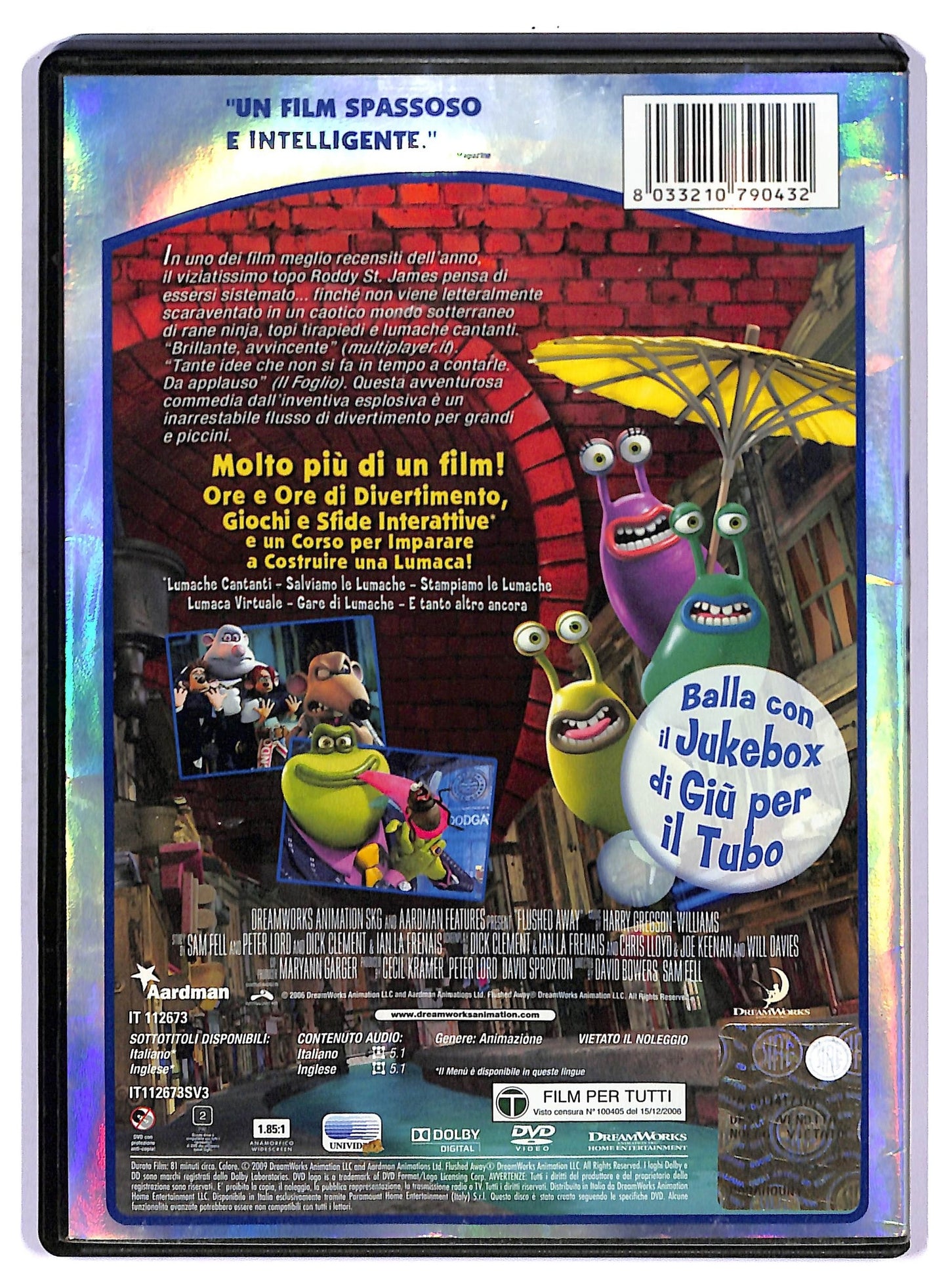 EBOND Giu per il tubo DVD D752654