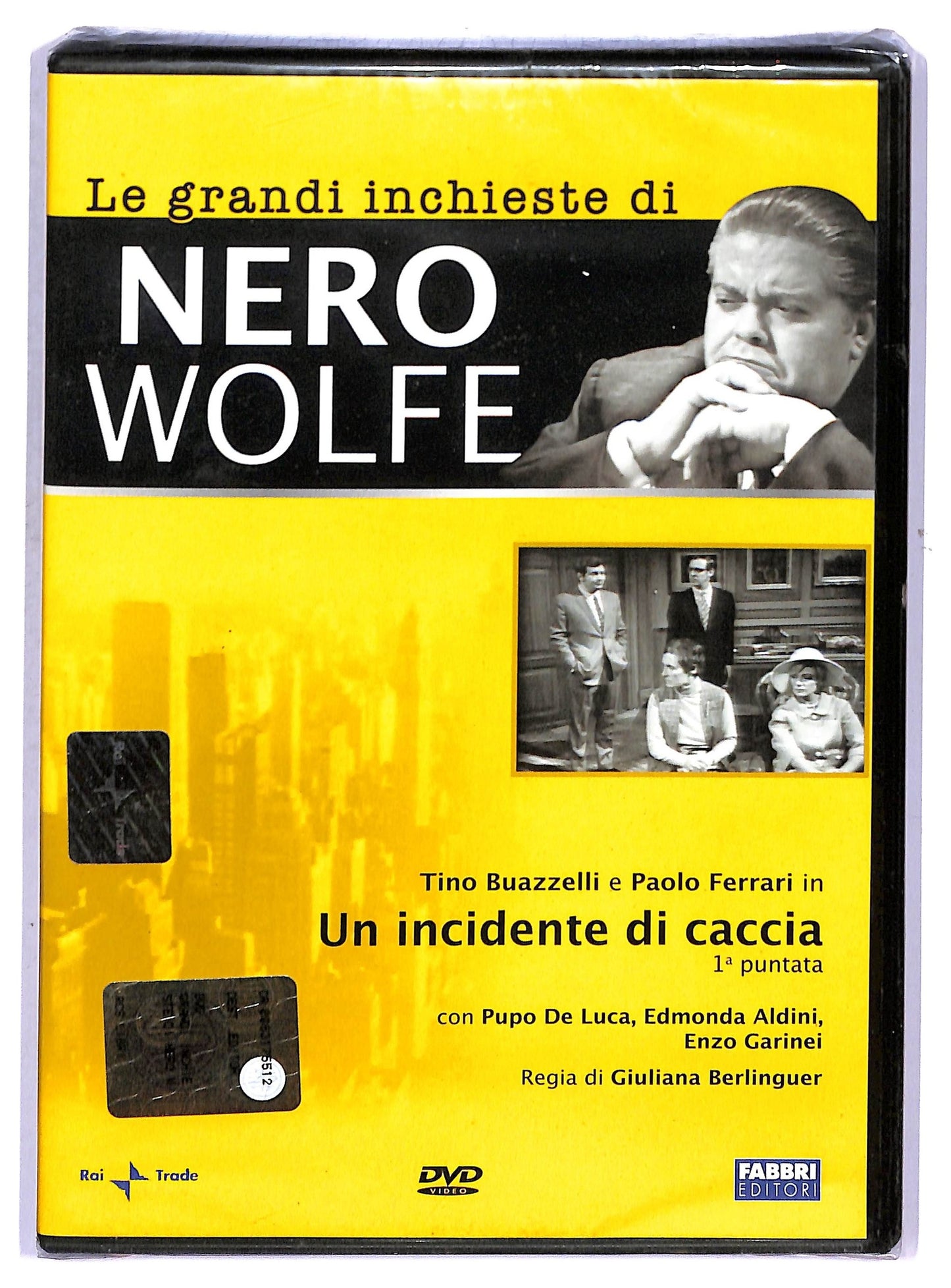 EBOND Un incidente di caccia prima puntata - Nero wolfe EDITORIALE DVD D752758