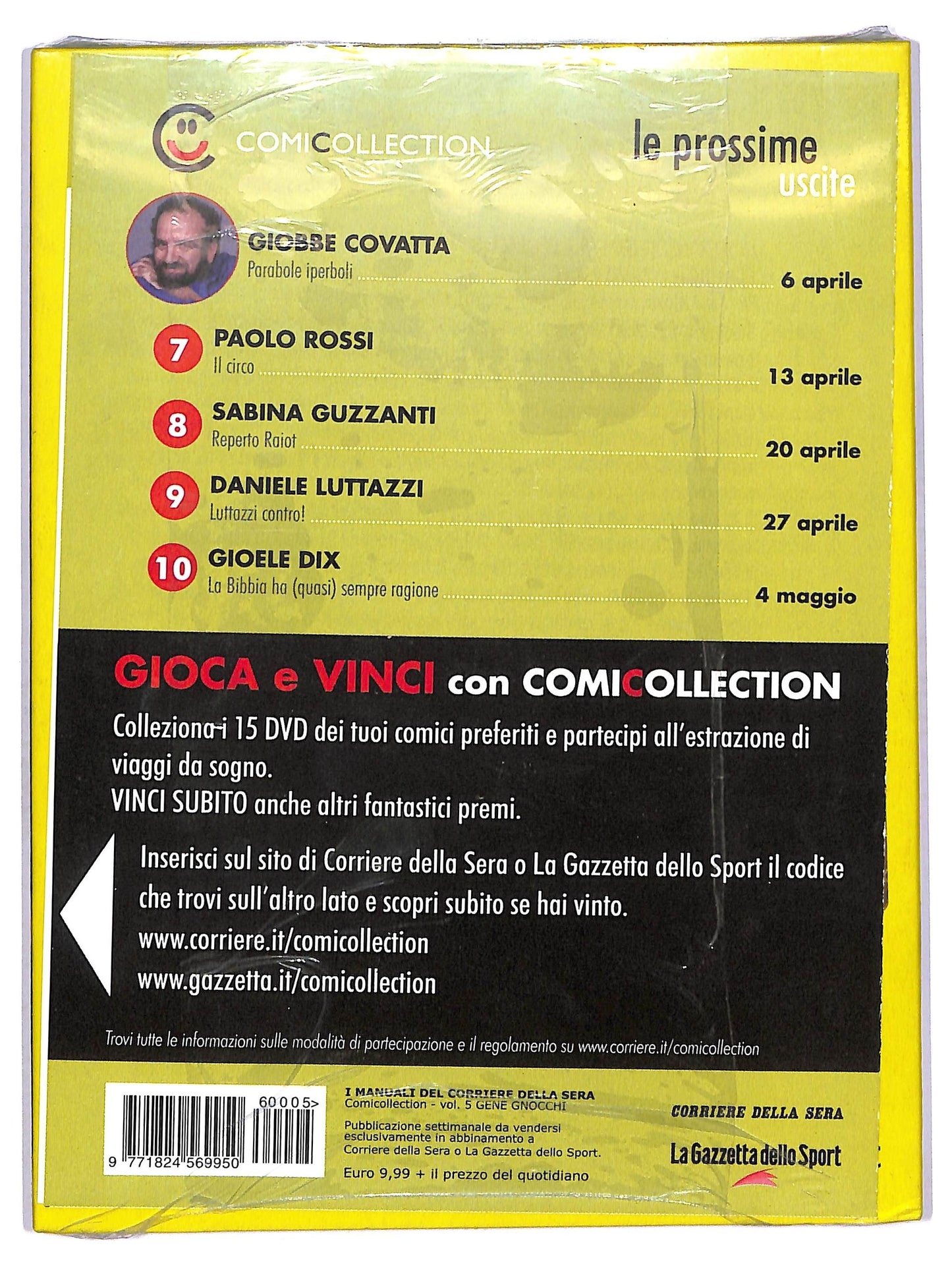 EBOND ComiCollection Gene Gnocchi vol.5 EDITORIALE DVD D752829