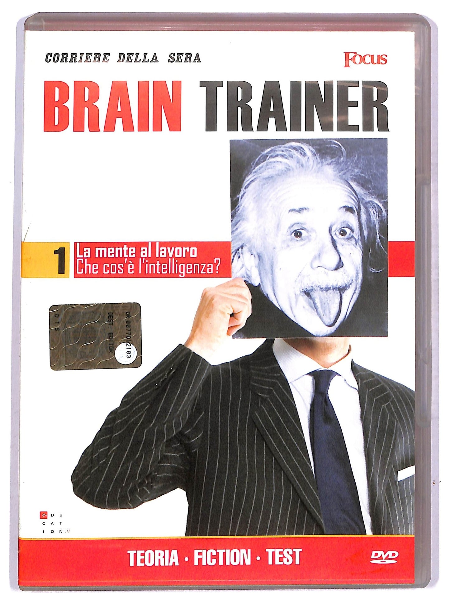 EBOND Brain Trainer n1 - La mente al lavoro (DVD + Libro) EDITORIALE DVD D752838