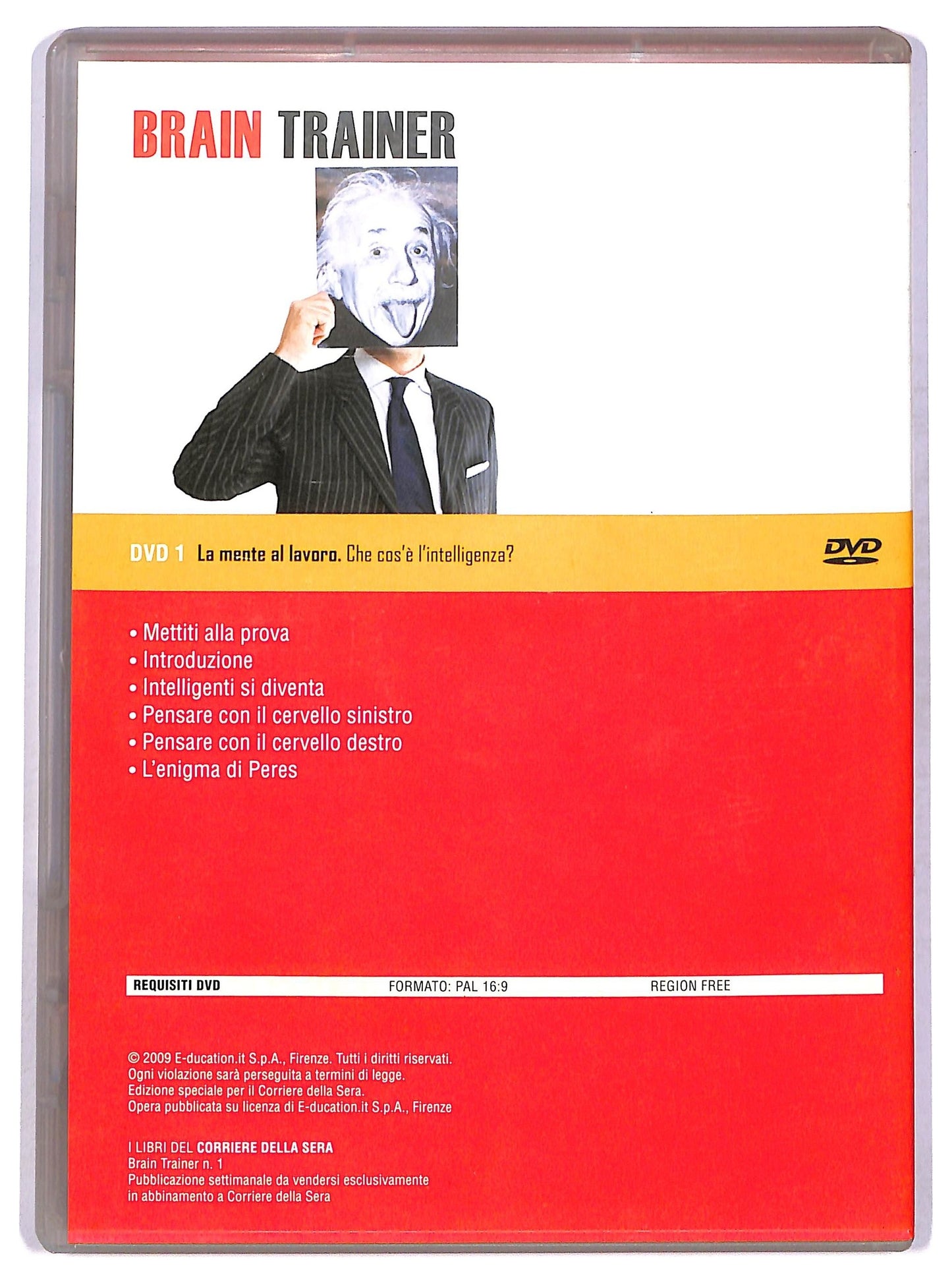 EBOND Brain Trainer n1 - La mente al lavoro (DVD + Libro) EDITORIALE DVD D752838