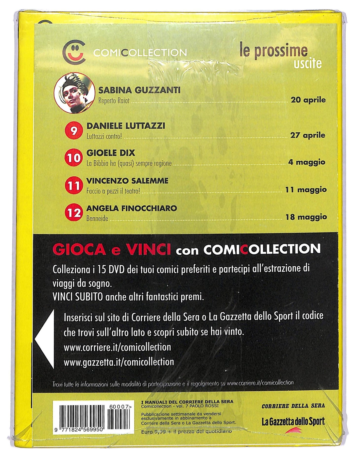 EBOND Comicollection Paolo Rossi vol.7 EDITORIALE DVD D752852