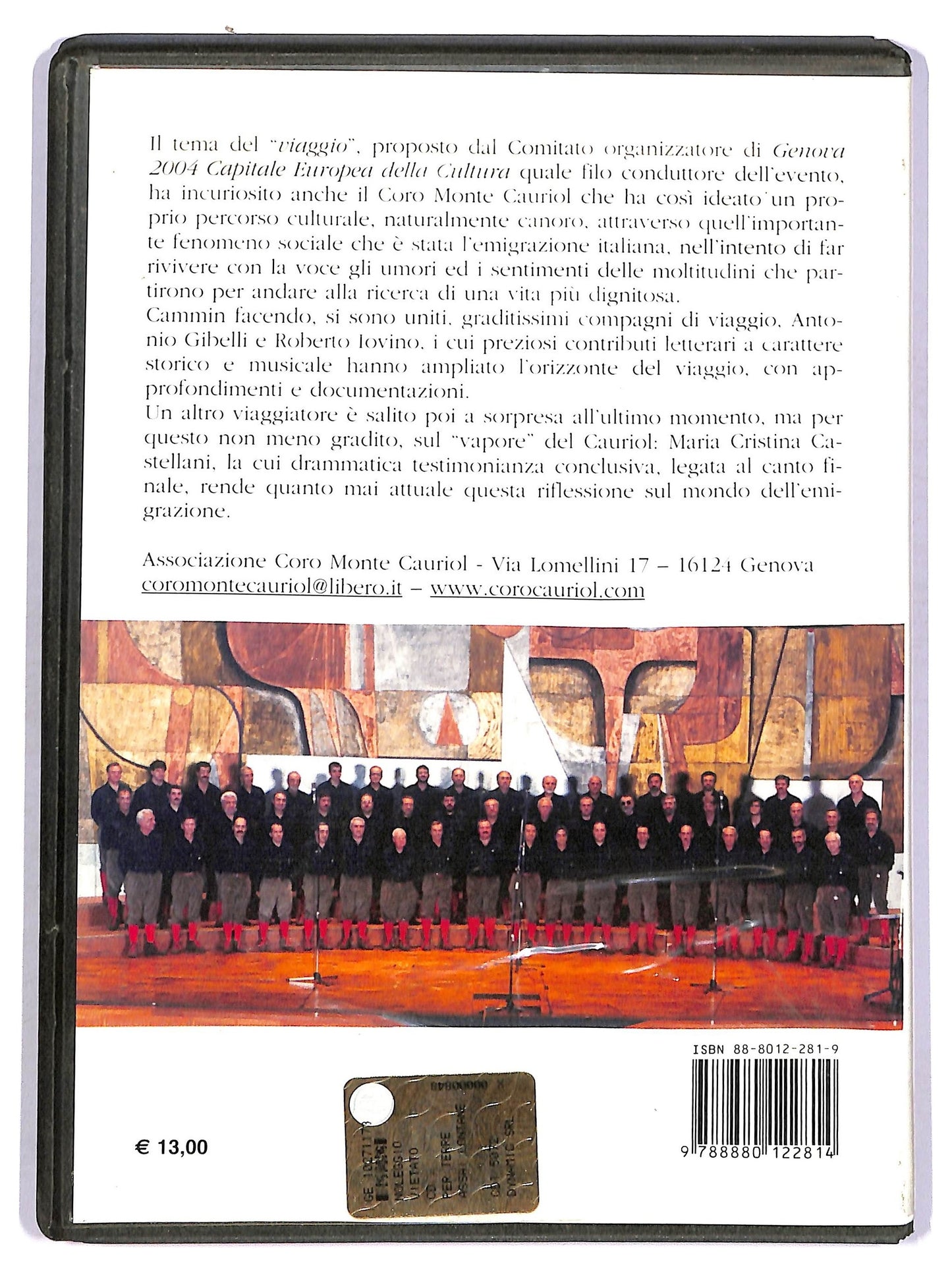 EBOND Per terre assai lontane - Canti di emigrazione DVD D752854