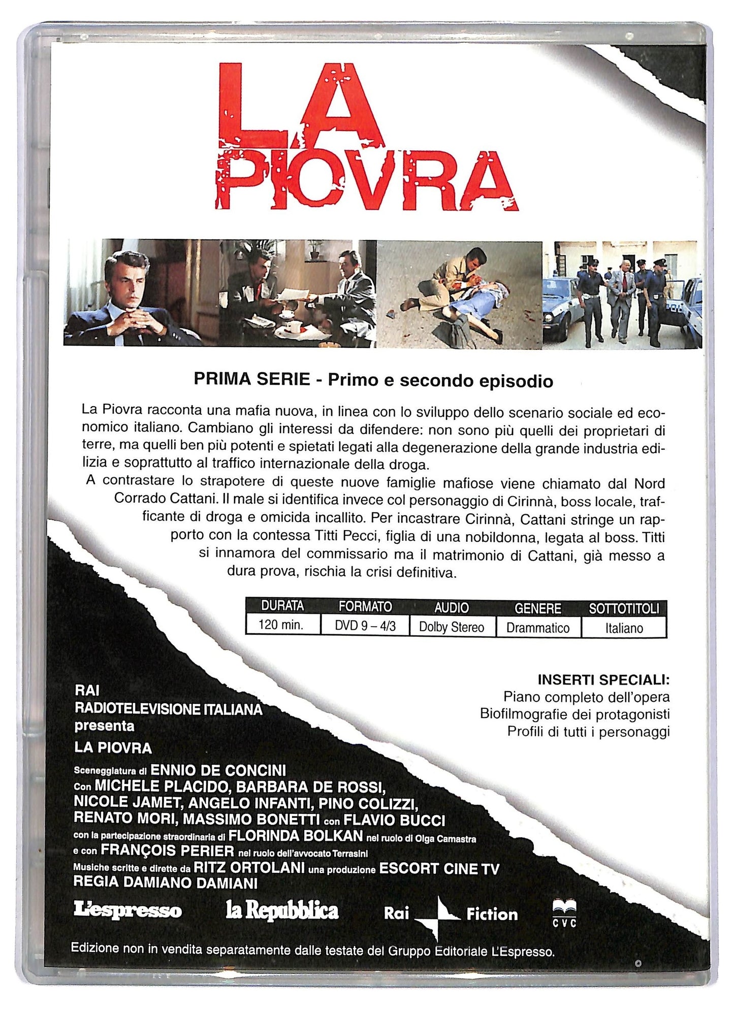 EBOND La piovra prima serie primo e secondo episodio EDITORIALE DVD D752936