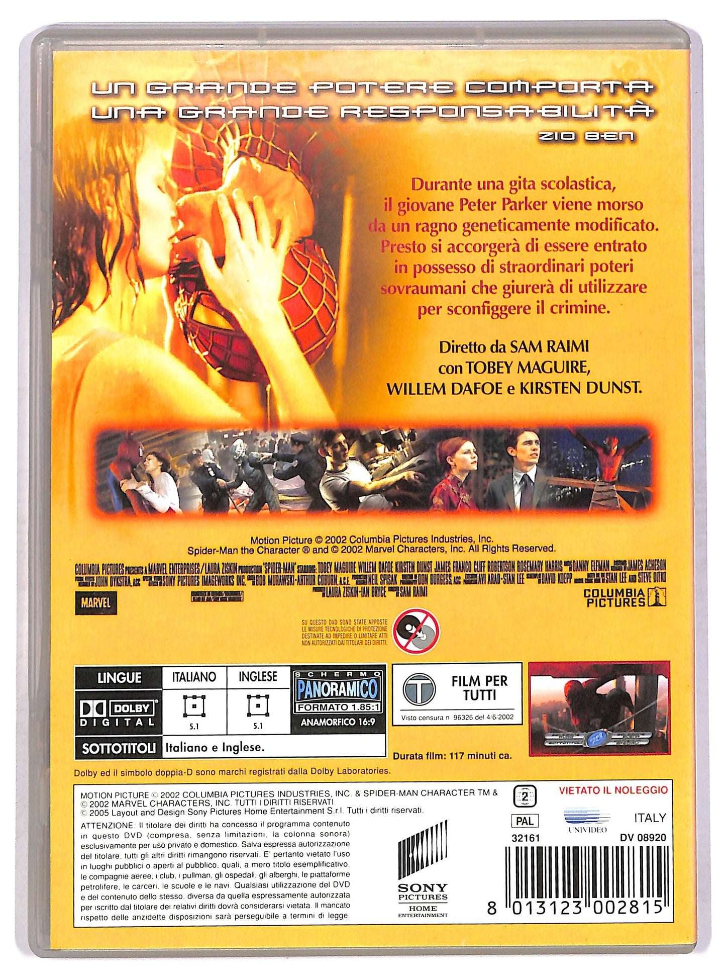 EBOND Spider-Man DVD D753230