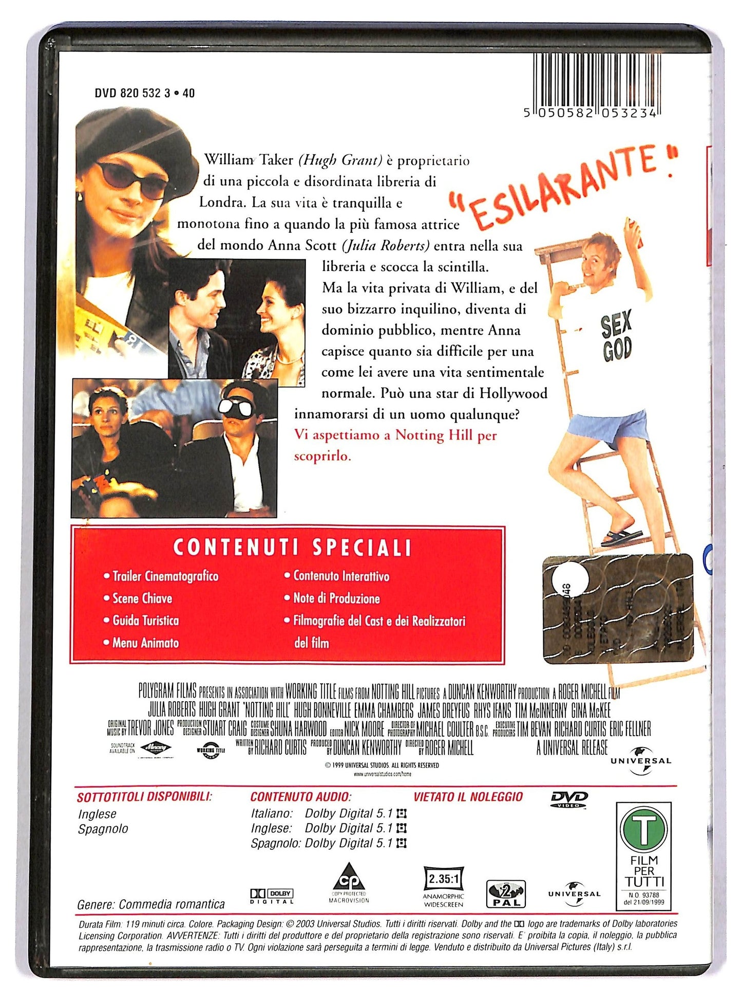 EBOND Notting Hill DVD D753256