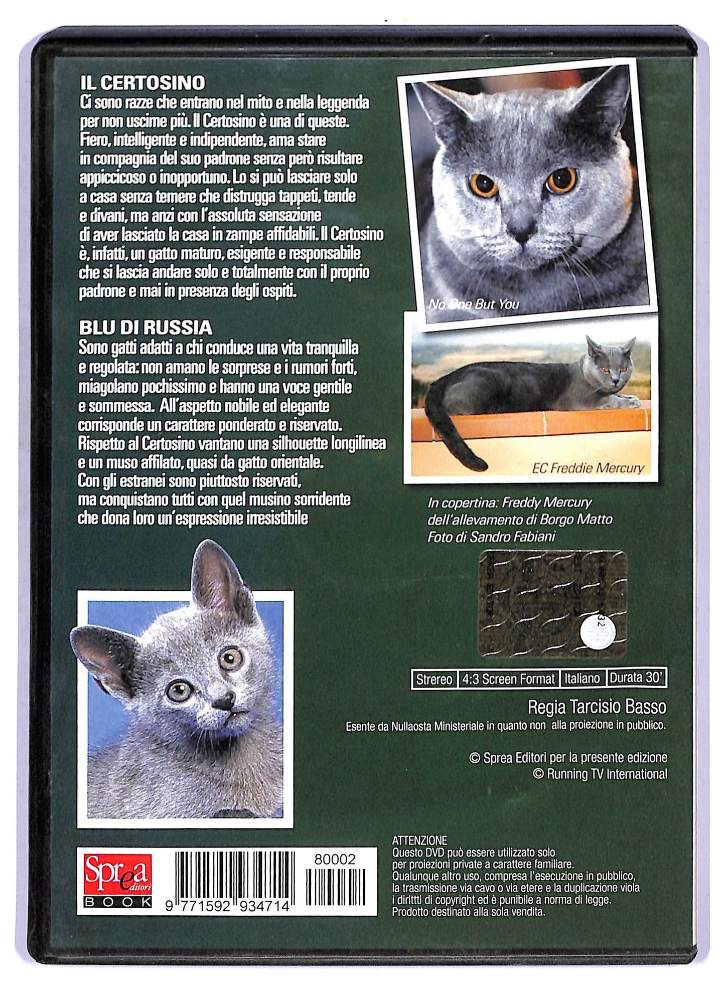 EBOND Certosino e blu di russia EDITORIALE DVD D753302