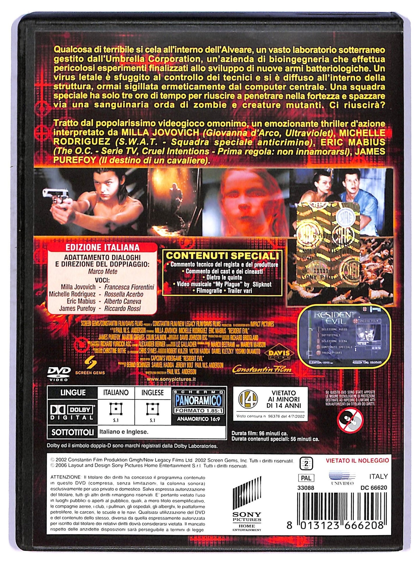 EBOND Resident evil DVD D753312